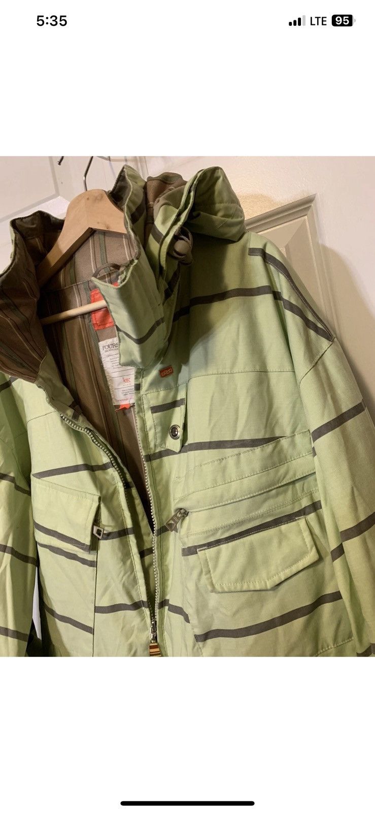 FOURSQUARE Foursquare mens sz L snowboard 10k outerwear hooded jacket Size US L / EU 52-54 / 3 - 1 Thumbnail