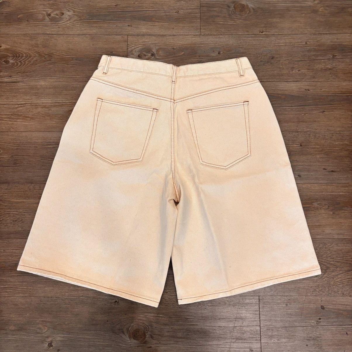 The GV Gallery GV Gallery Cream Neapolitan Shorts Size US 38 / EU 54 - 2 Thumbnail