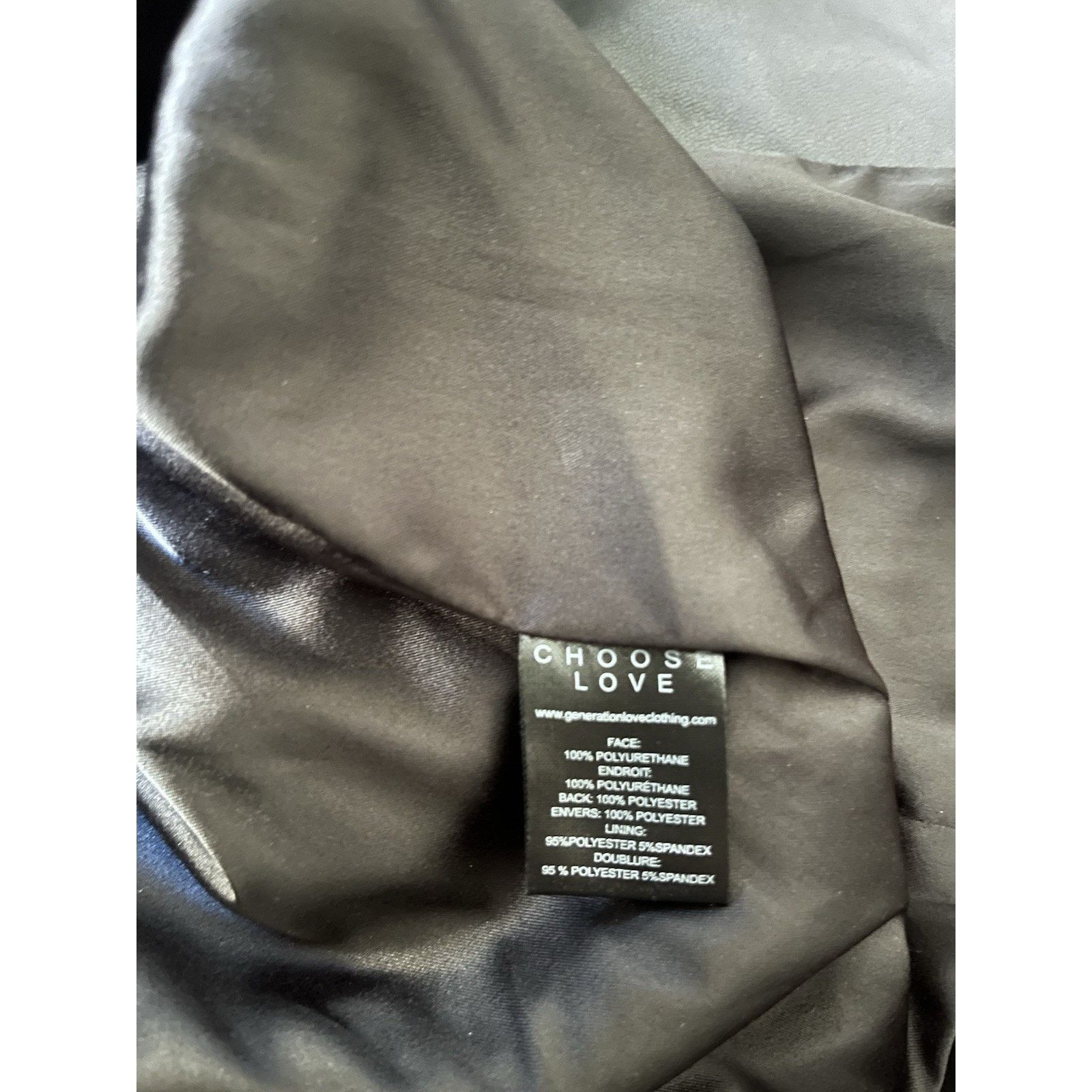 Generation Love Generation Love Delilah faux leather Blazer Gold Buttons M Size M / US 6-8 / IT 42-44 - 4 Thumbnail