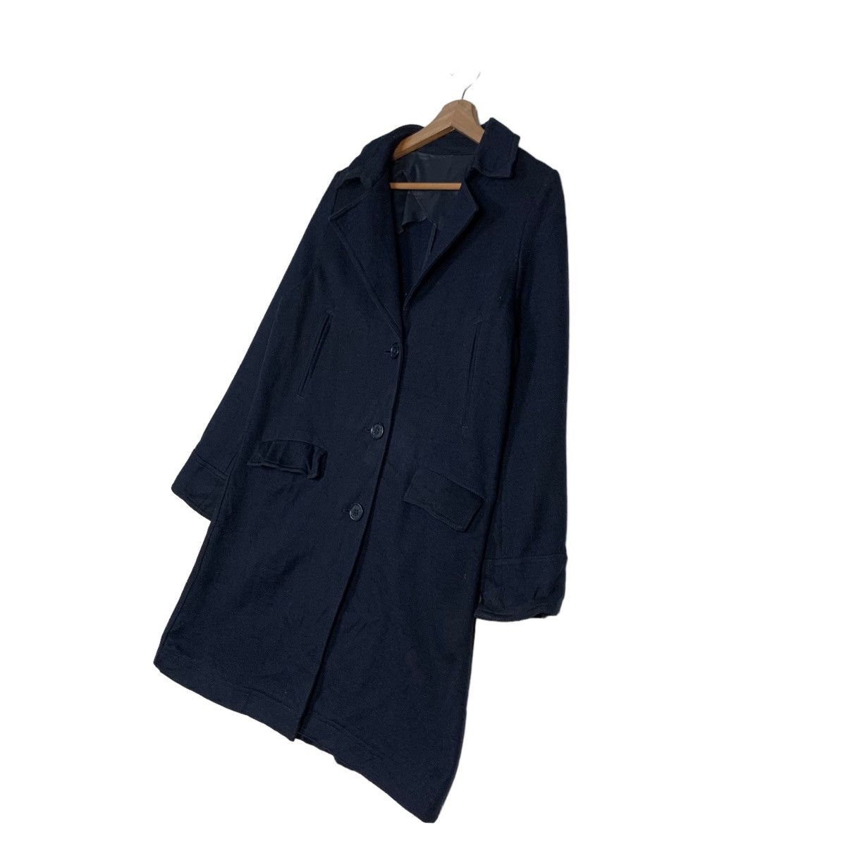 Lacoste LACOSTE Wool Overcoat Jacket #0012-C1 Size US S / EU 44-46 / 1 - 2 Thumbnail