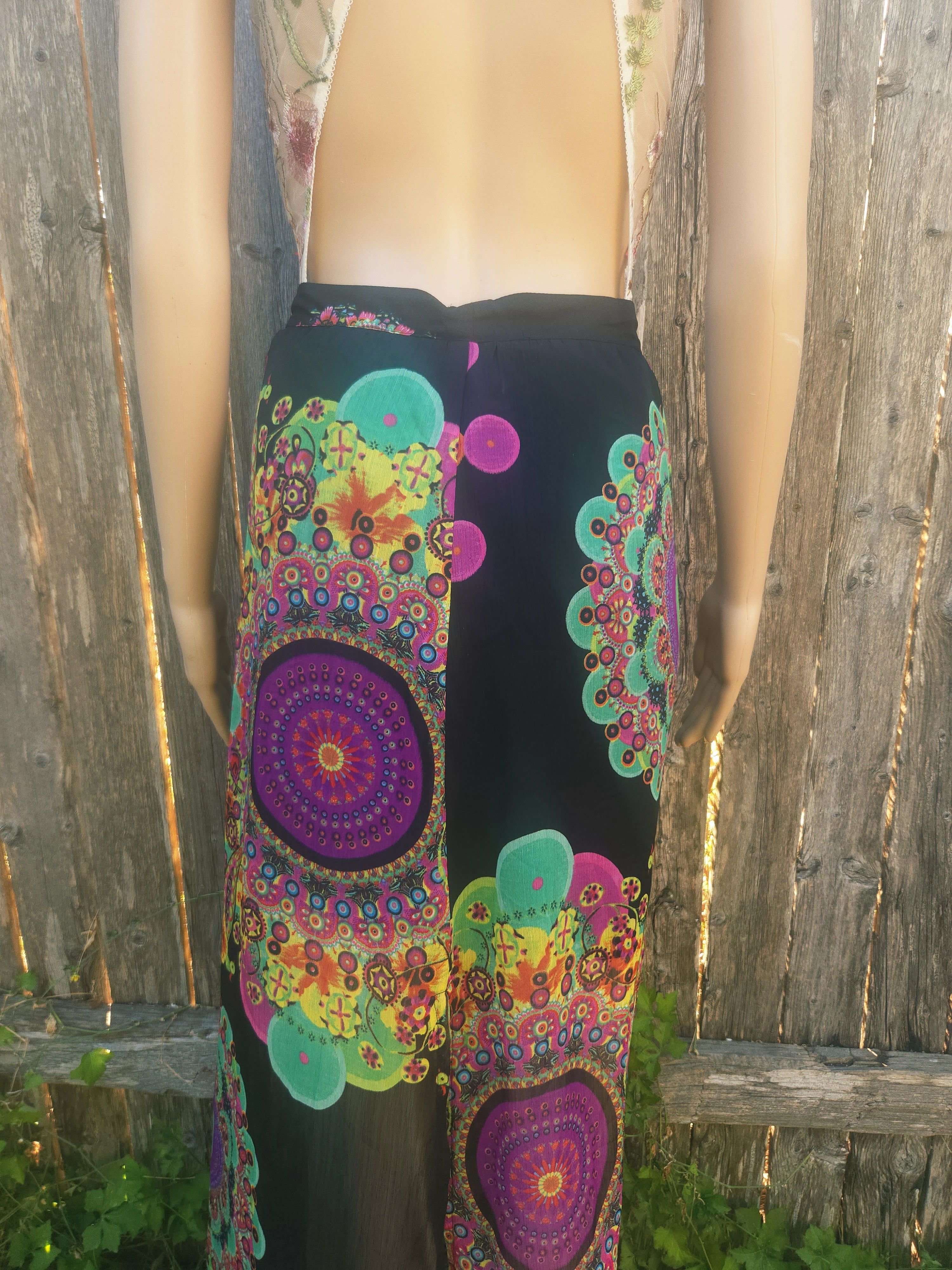 Other Desigual Tye Dyed Y2k Maxi Skirt Size 42" / US 20 - 8 Thumbnail