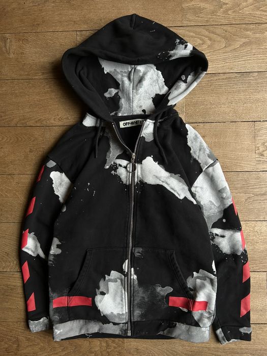 Off white liquid outlet spots hoodie