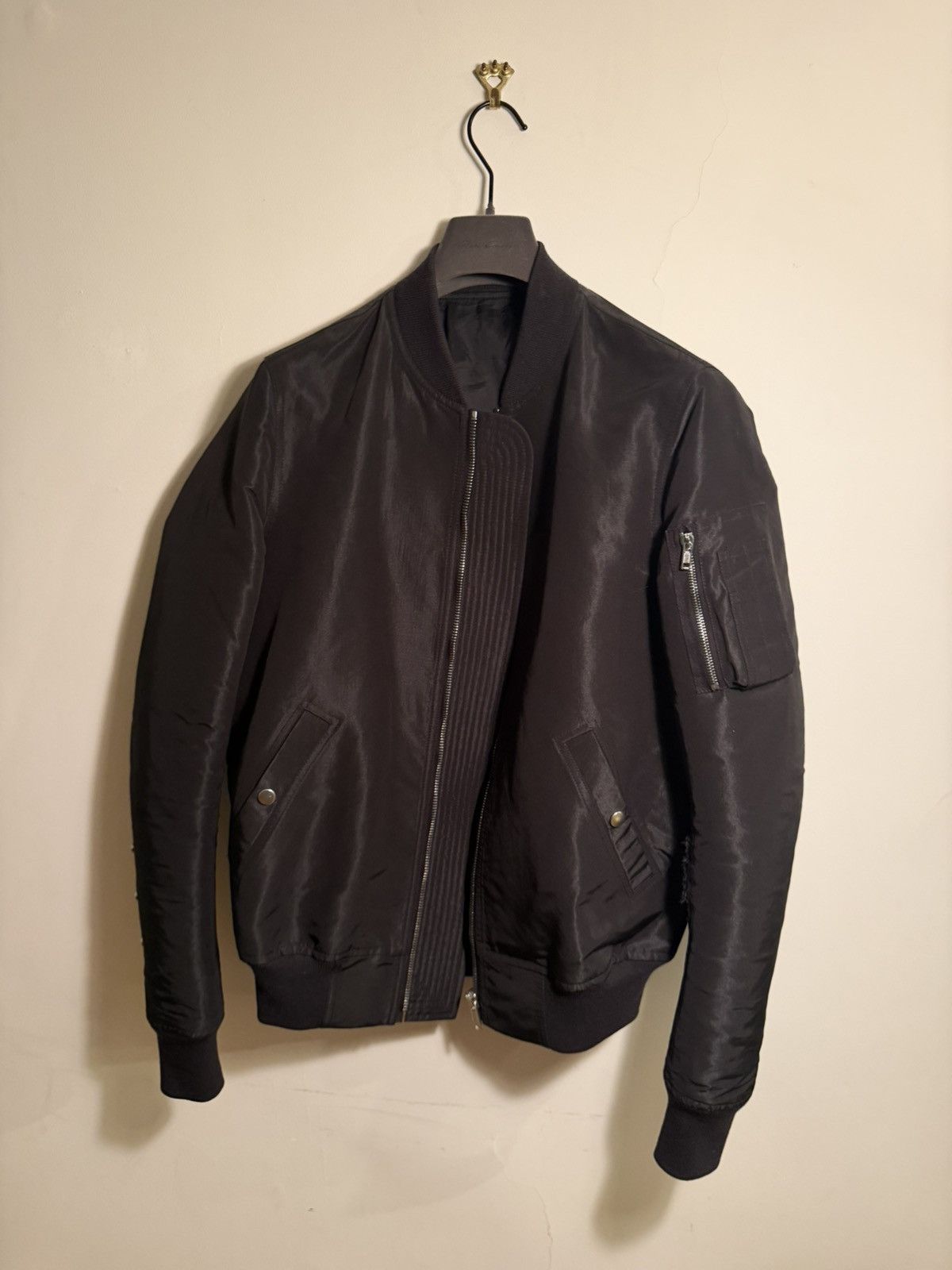 Rick Owens Rick Owens Flight Bomber Jacket Size US M / EU 48-50 / 2 - 4 Thumbnail
