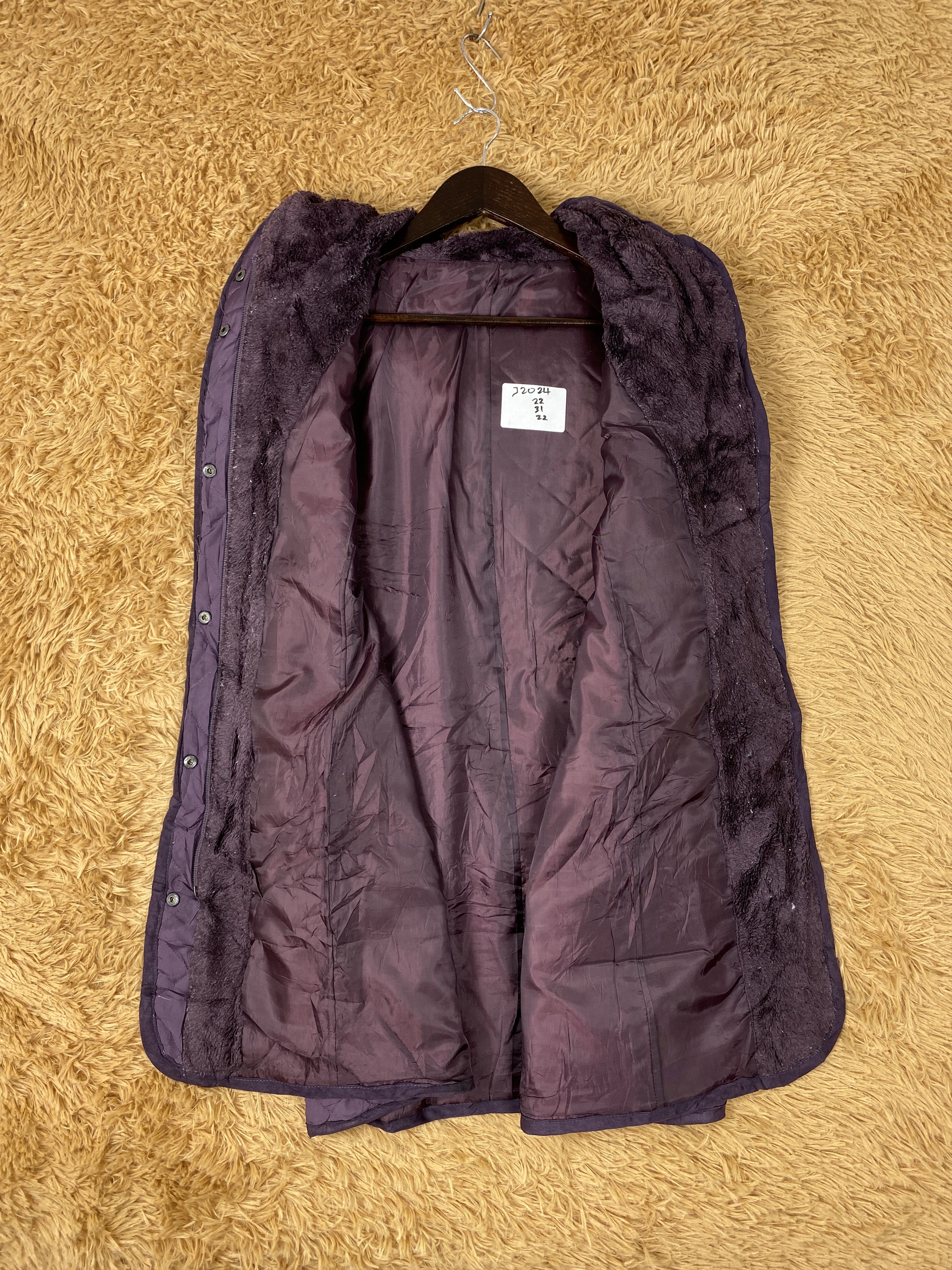 Japanese Brand Vintage Japanese Brand Hoodie Quilted Long Jacket J2024 Size US S / EU 44-46 / 1 - 6 Thumbnail