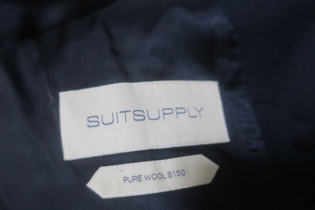 Suitsupply Brescia E. Thomas Blue 2 Button Suit Size 42R - 13 Thumbnail