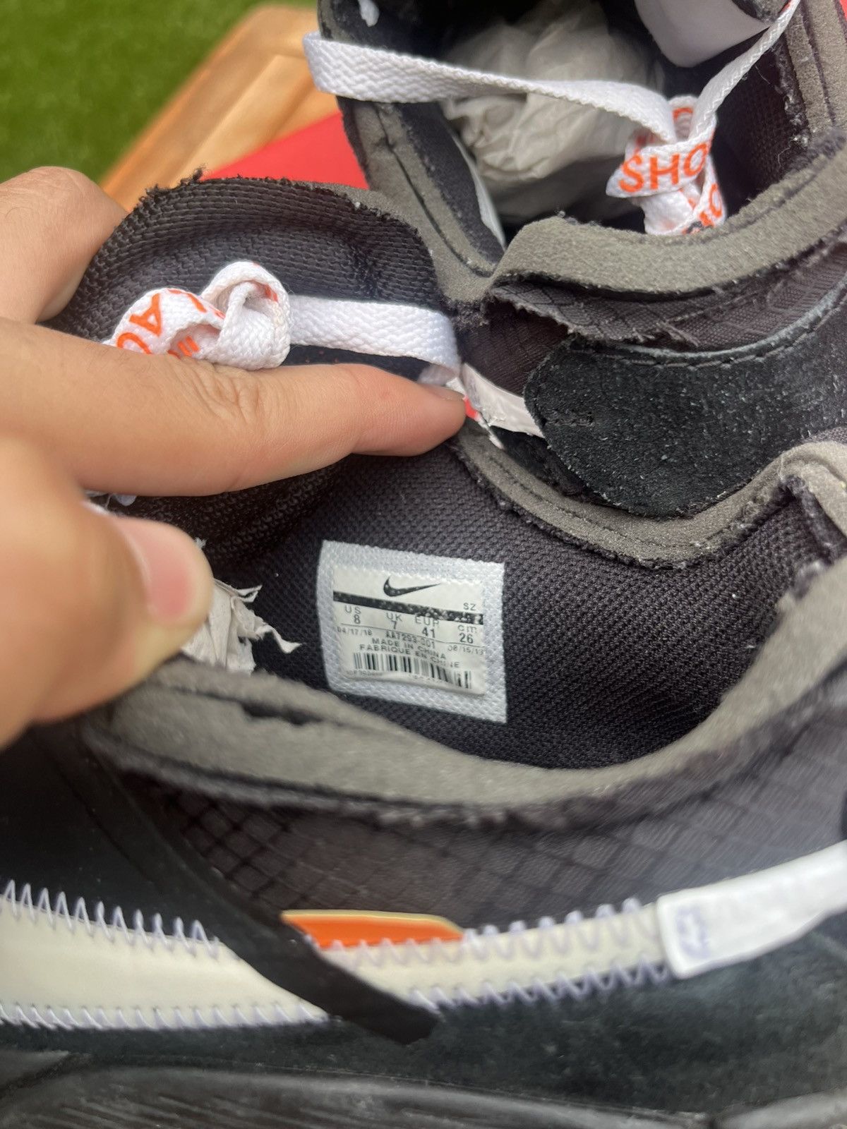Nike × Off-White Air Max 90 Off White “Black” Size US 8 / EU 41 - 10 Thumbnail