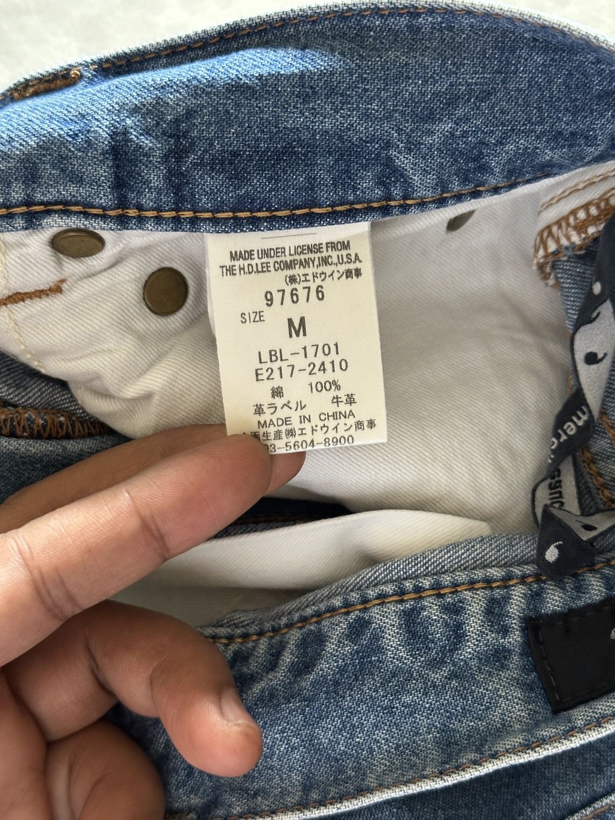 Lee × mercibeaucoup 2000s Mercibeaucoup Lee Jeans Size US 29 - 11 Thumbnail