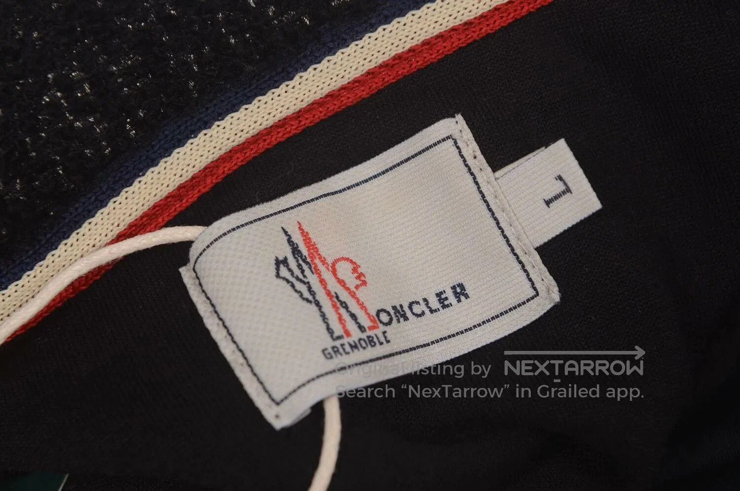 Moncler Moncler Wool Spliced Jacket. Size US L / EU 52-54 / 3 - 3 Thumbnail
