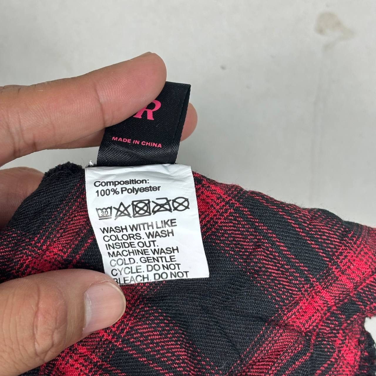 Japanese Brand ROMWE Red Plaid Lace Tiered Mini Skirt - Mall Goth Punk S Size 26" / US 2 / IT 38 - 5 Thumbnail