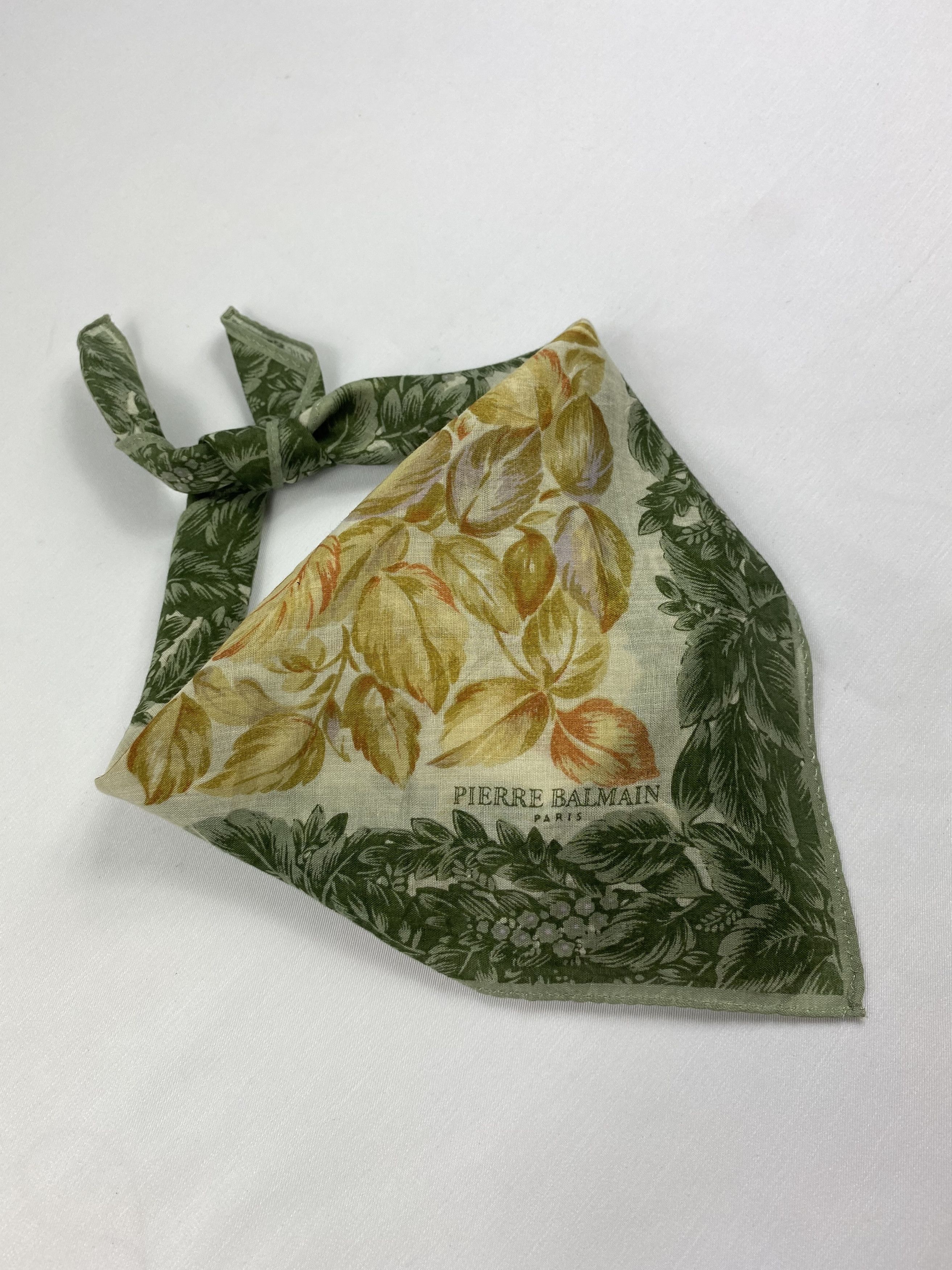 Pierre Balmain × Vintage Pierre Balmain Handkerchief / Bandana / Neckerchief Size ONE SIZE - 2 Thumbnail