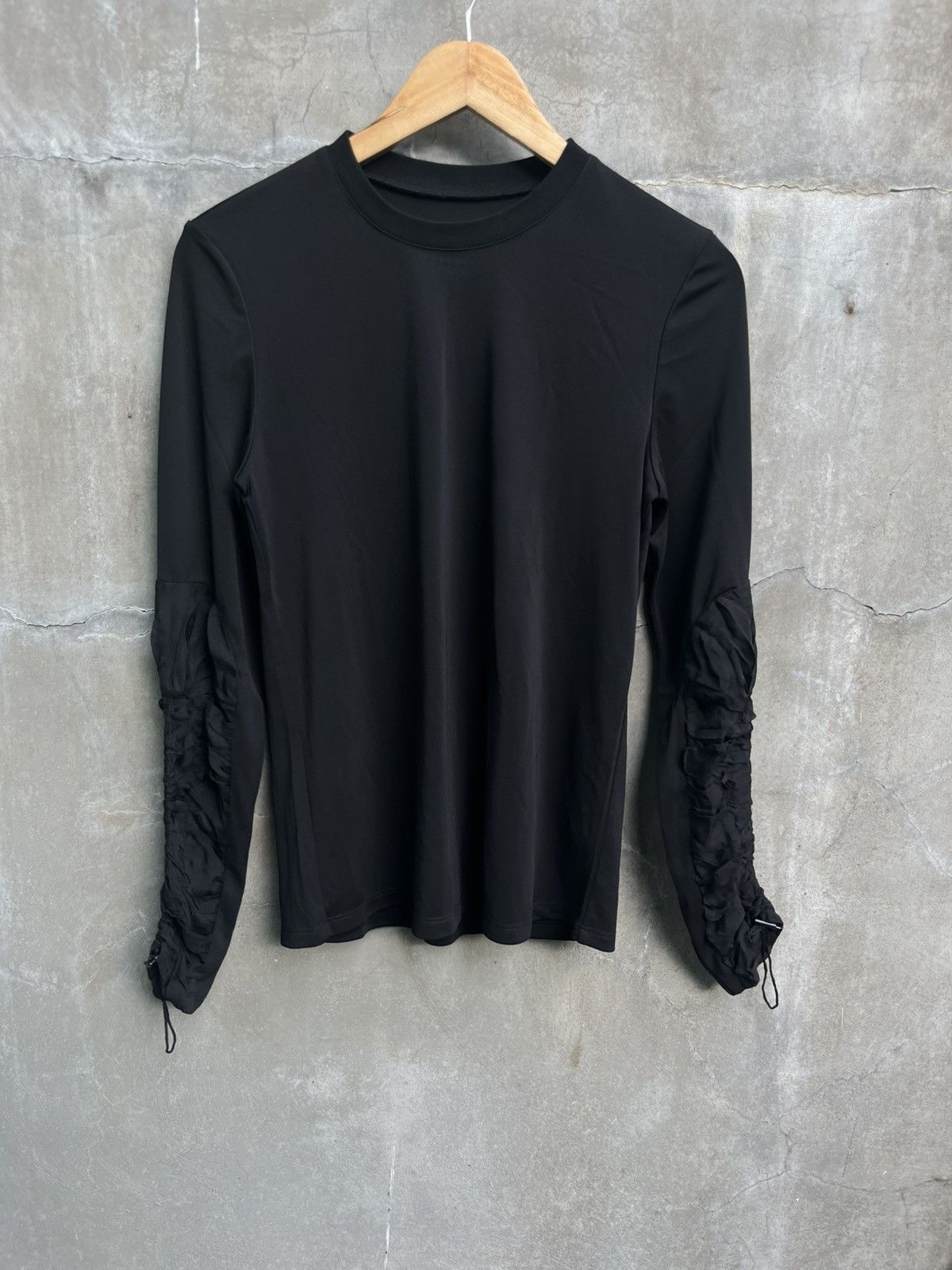 Maison Margiela SS19 Sheer Sleeve Blouse Size XS / US 0-2 / IT 36-38 - 2 Thumbnail
