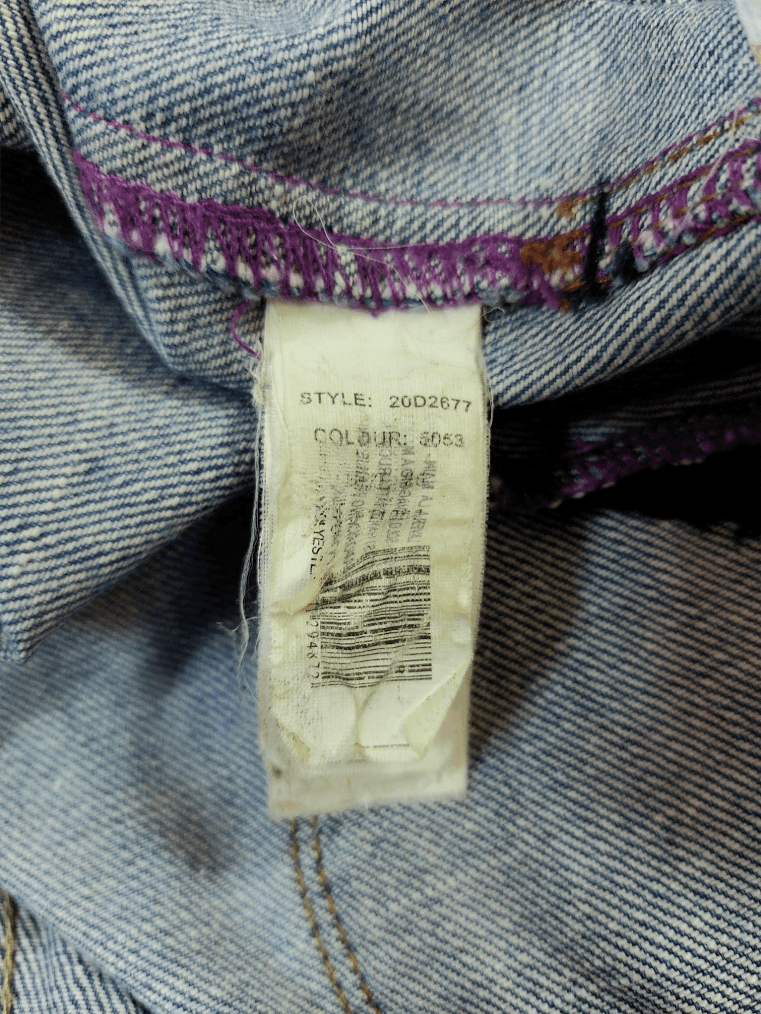 Desigual Desigual Florish Flower Art Denim Size 26" / US 2 / IT 38 - 17 Thumbnail