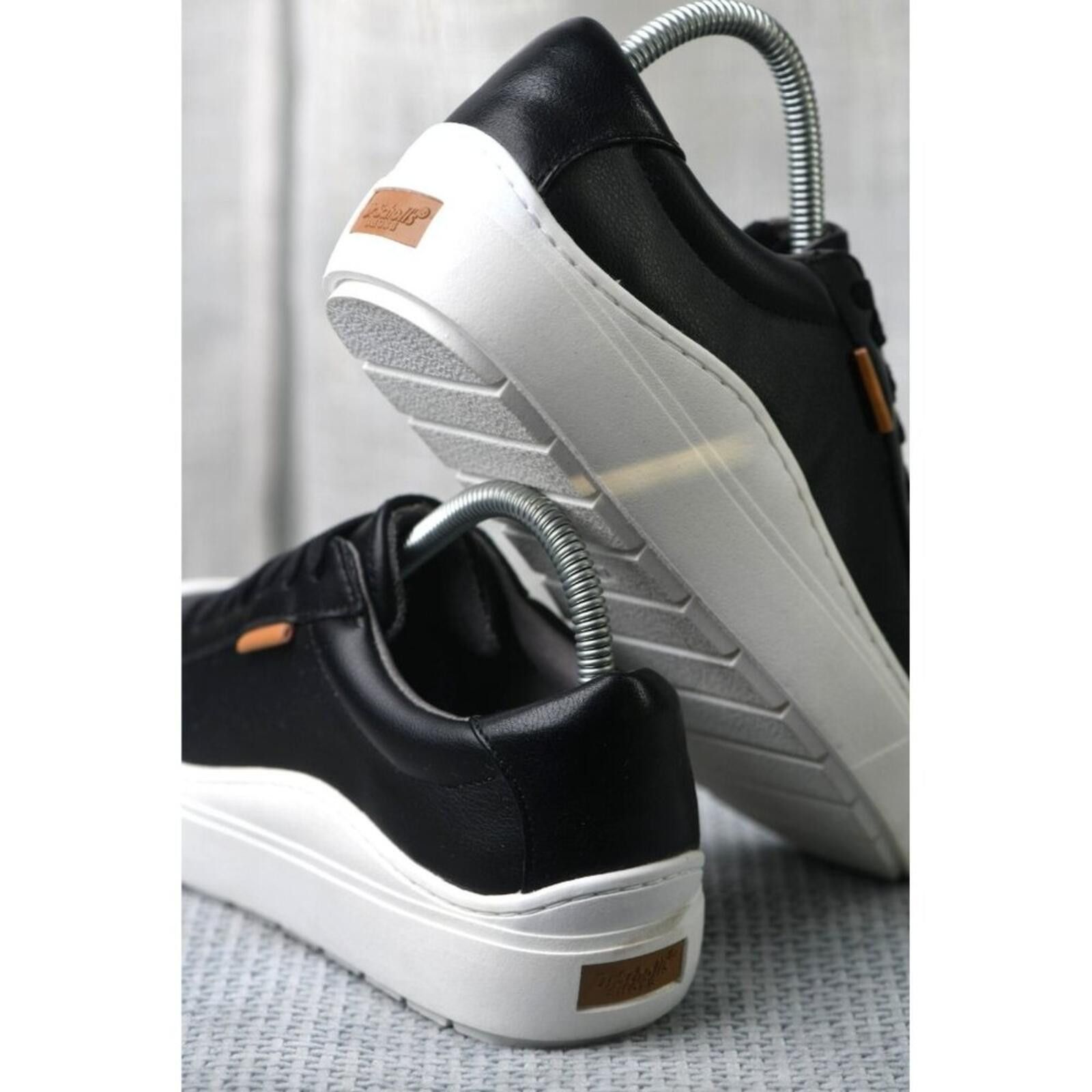 Other Dr. Scholl's Women's Time Off Sneaker | Leather | Black Size US 7.5 / IT 37.5 - 5 Thumbnail