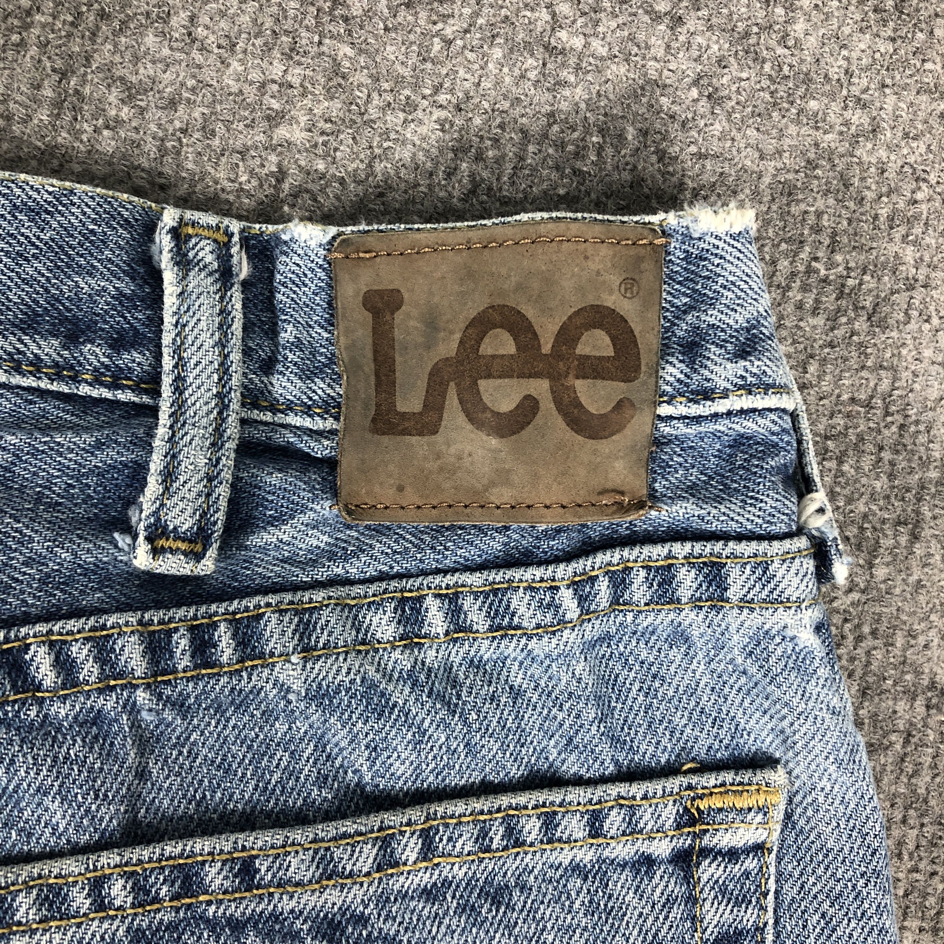Lee × Vintage Vintage Lee Short Jeans L828 Size US 34 / EU 50 - 4 Thumbnail