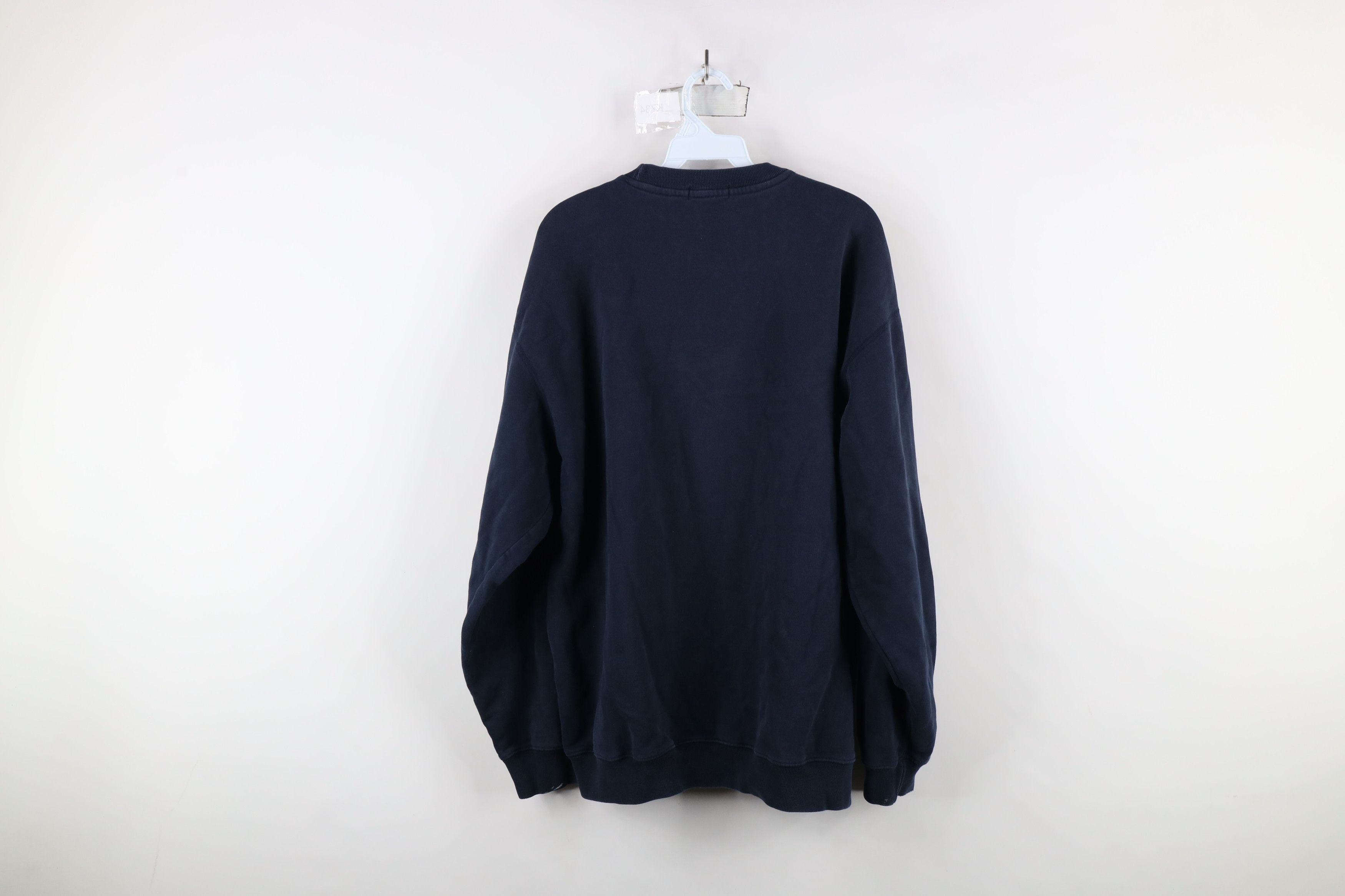 Nautica × Vintage Vintage 90s Nautica Sailboat Crewneck Sweatshirt Navy Blue Size US L / EU 52-54 / 3 - 12 Thumbnail