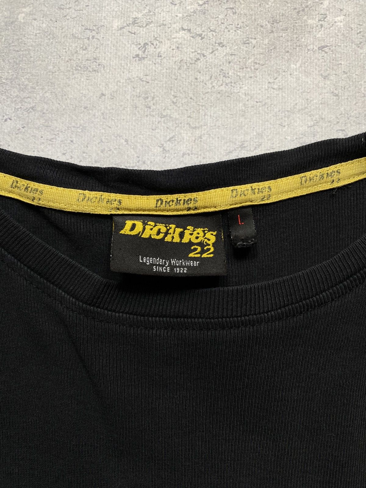Dickies Vintage Dickies Mens Black T-Shirt Size US L / EU 52-54 / 3 - 10 Thumbnail