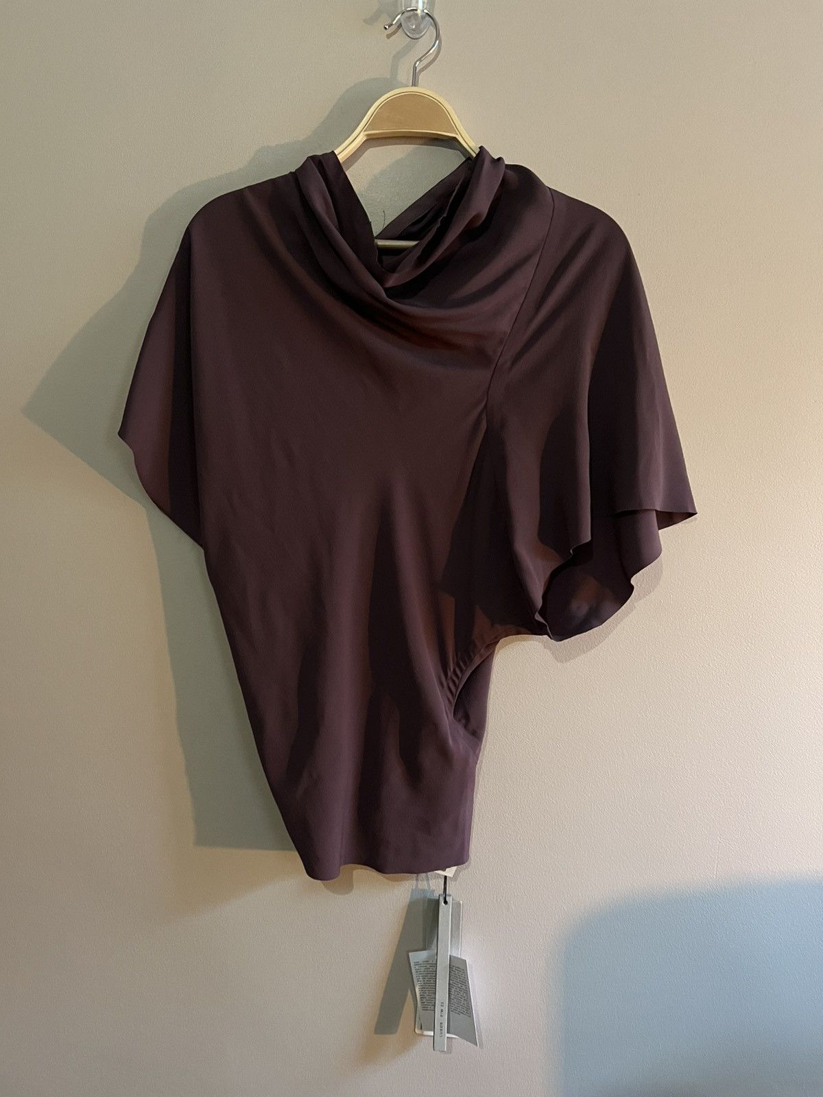Rick Owens Rick Owens Crepe Seb Top Size S / US 4 / IT 40 - 3 Thumbnail