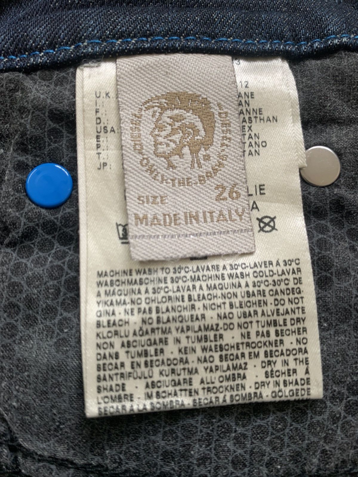 Adidas × Diesel Rare Diesel x Adidas ADI-LOUVELY Stretch Flare Jeans Pants Size US 27 - 18 Thumbnail