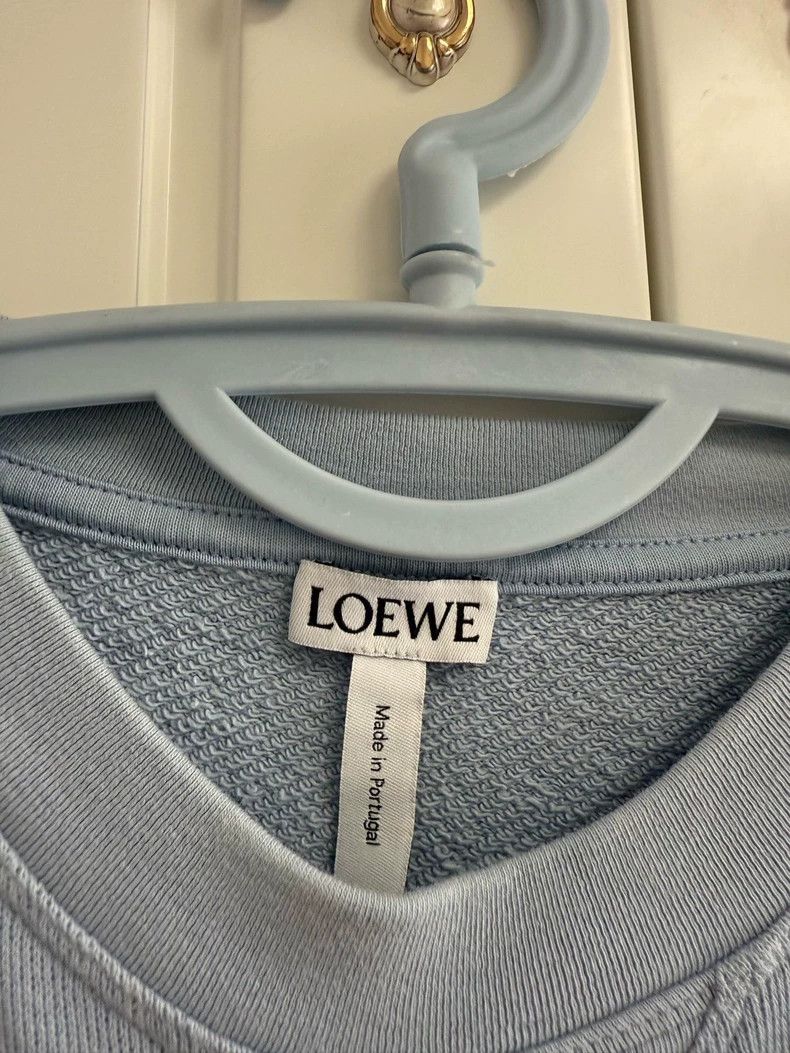 Loewe LOEWE Embroidered logo hoodie Size XS / US 0-2 / IT 36-38 - 2 Thumbnail