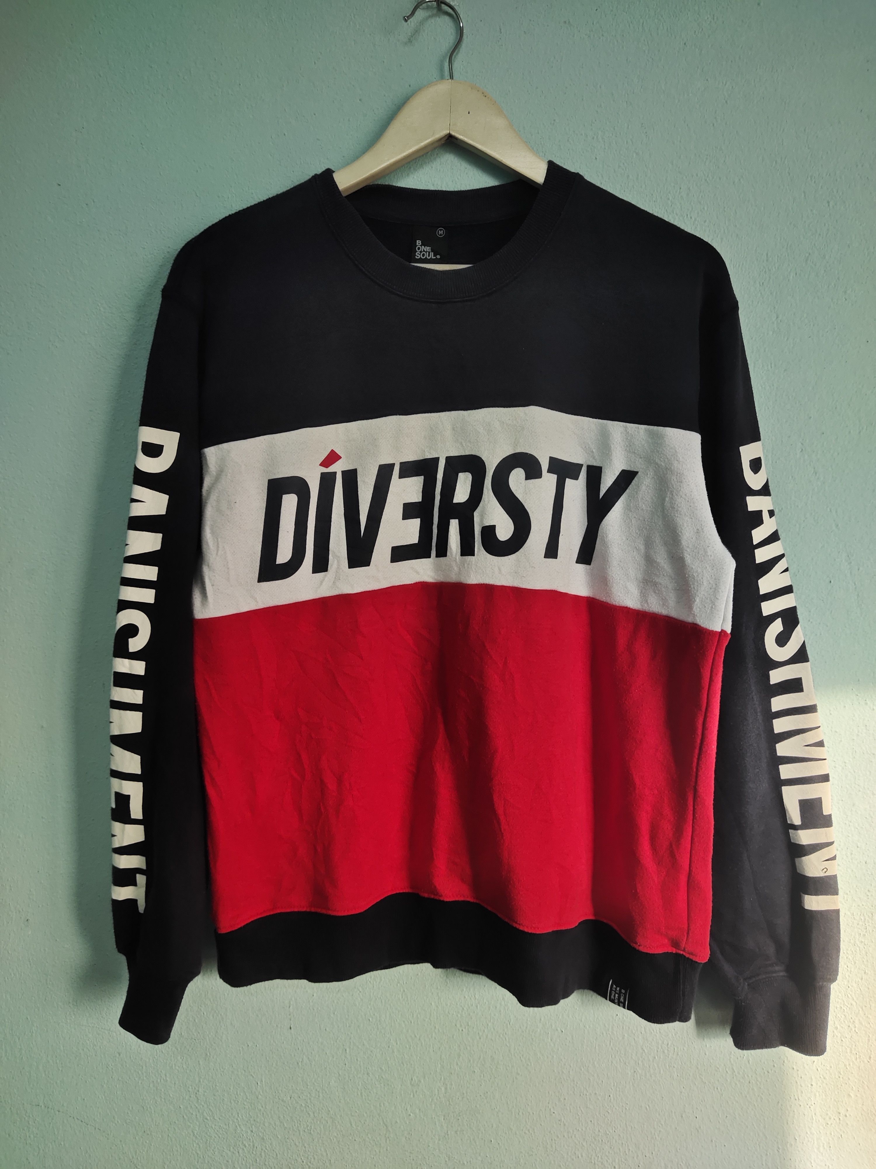 Japanese Brand Bone Soul Sweatshirt Crewneck Size US M / EU 48-50 / 2 - 1 Thumbnail