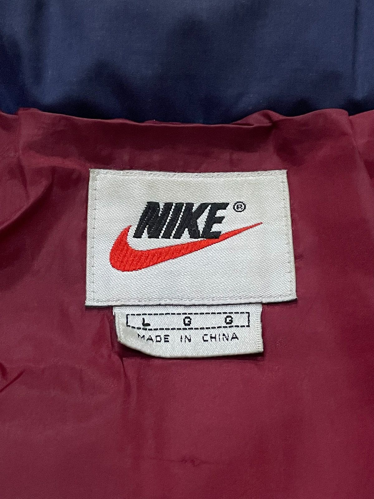 Nike × Vintage Vintage 90s Nike Puffer Down Jacket Size US XL / EU 56 / 4 - 15 Thumbnail