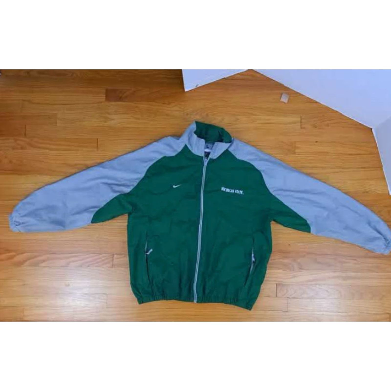 Nike Nike Michigan State Spartans Full Zip Track Jacket L Men Multicolor Regular Size US L / EU 52-54 / 3 - 4 Thumbnail