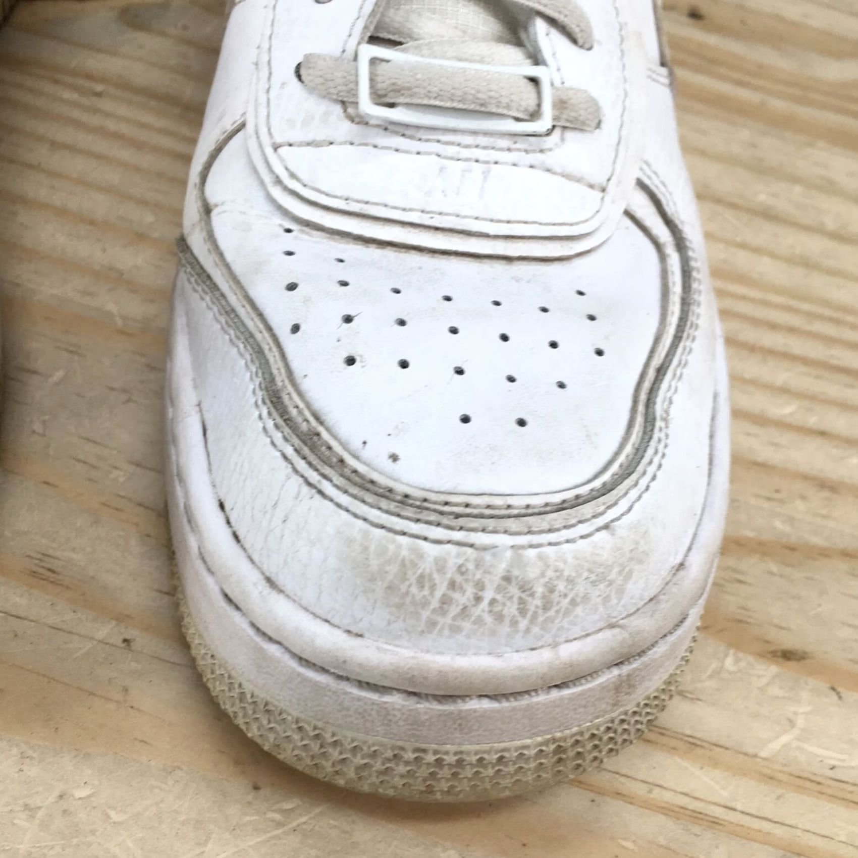 Nike Nike Air Force 1 Shadow Sneakers Womens 9 White Lace Up Low Top Shoes Size M / US 6-8 / IT 42-44 - 4 Thumbnail