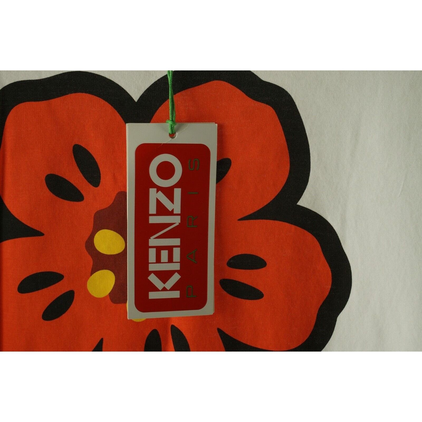 Kenzo New $225 KENZO Paris Boke Flower Men's Medium White T-Shirt Size US M / EU 48-50 / 2 - 4 Thumbnail