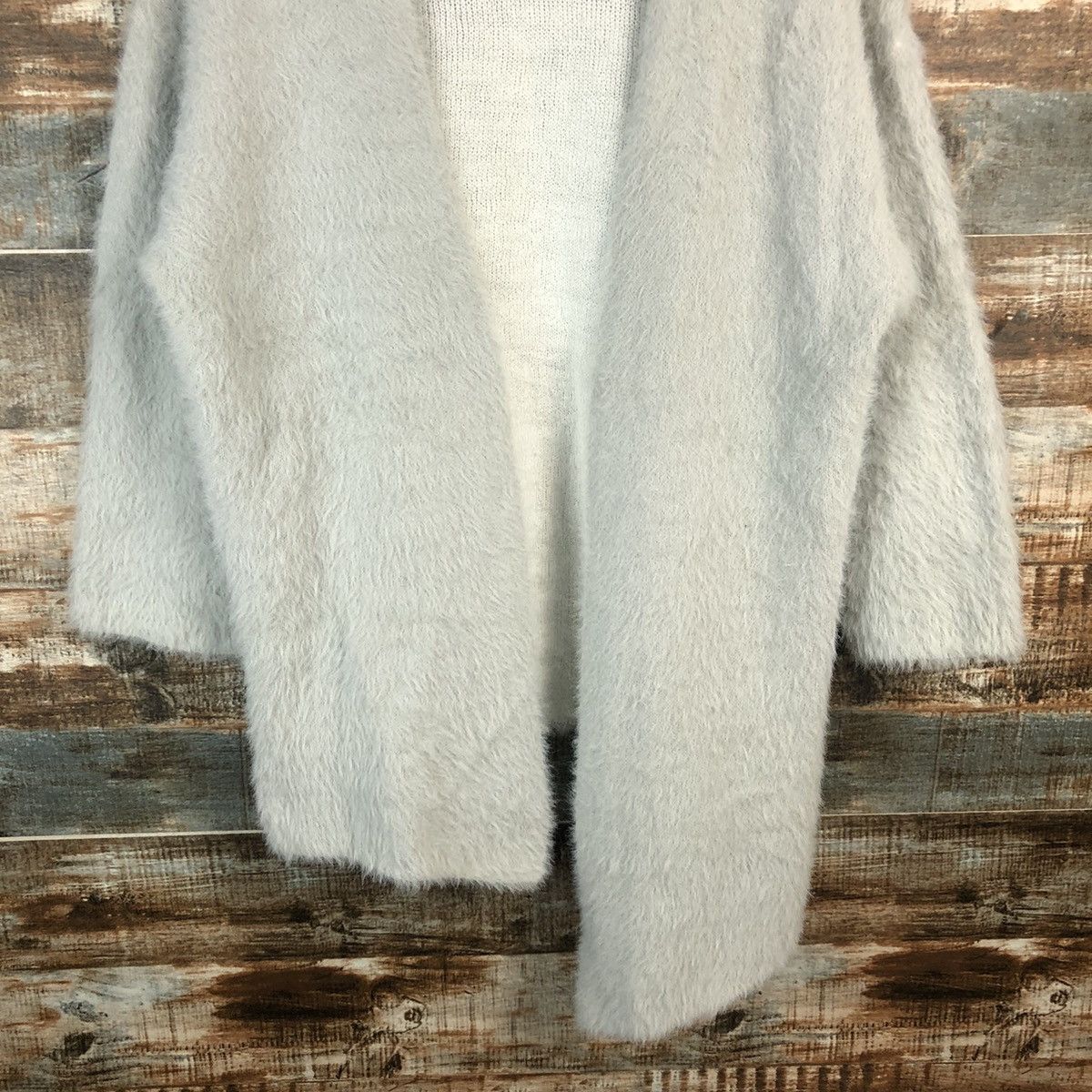 Homespun Knitwear × Japanese Brand Rope Picnic Grey Cardigan Knitwear #A1319 Size L / US 10 / IT 46 - 6 Thumbnail