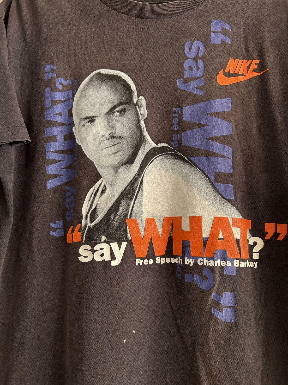 Charles barkley nike shirt hotsell