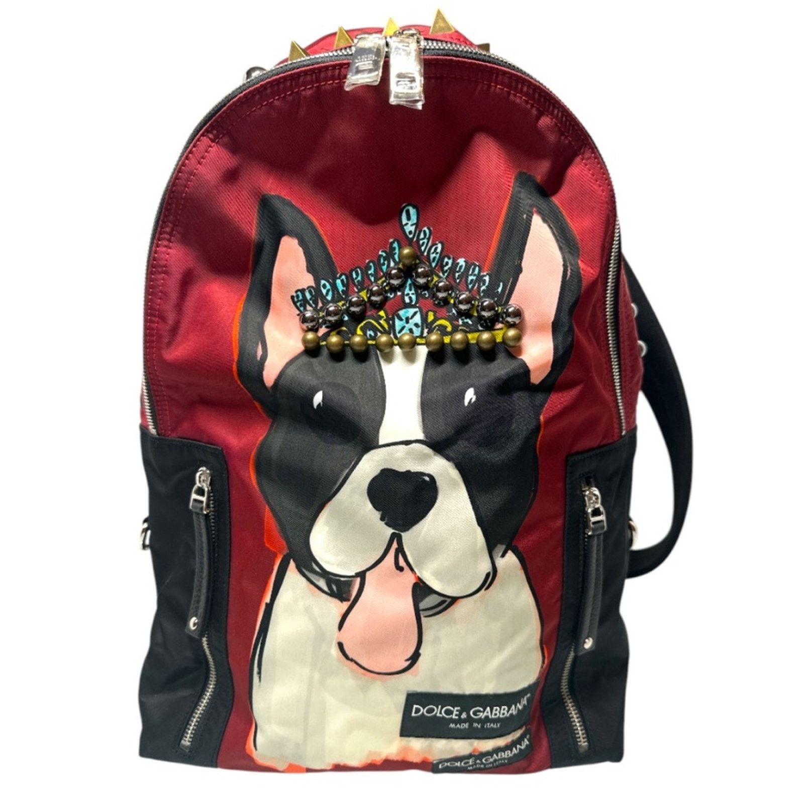 Dolce & Gabbana Dolce & Gabbana Vulcano Nylon Dog Backpack Size ONE SIZE - 1 Thumbnail