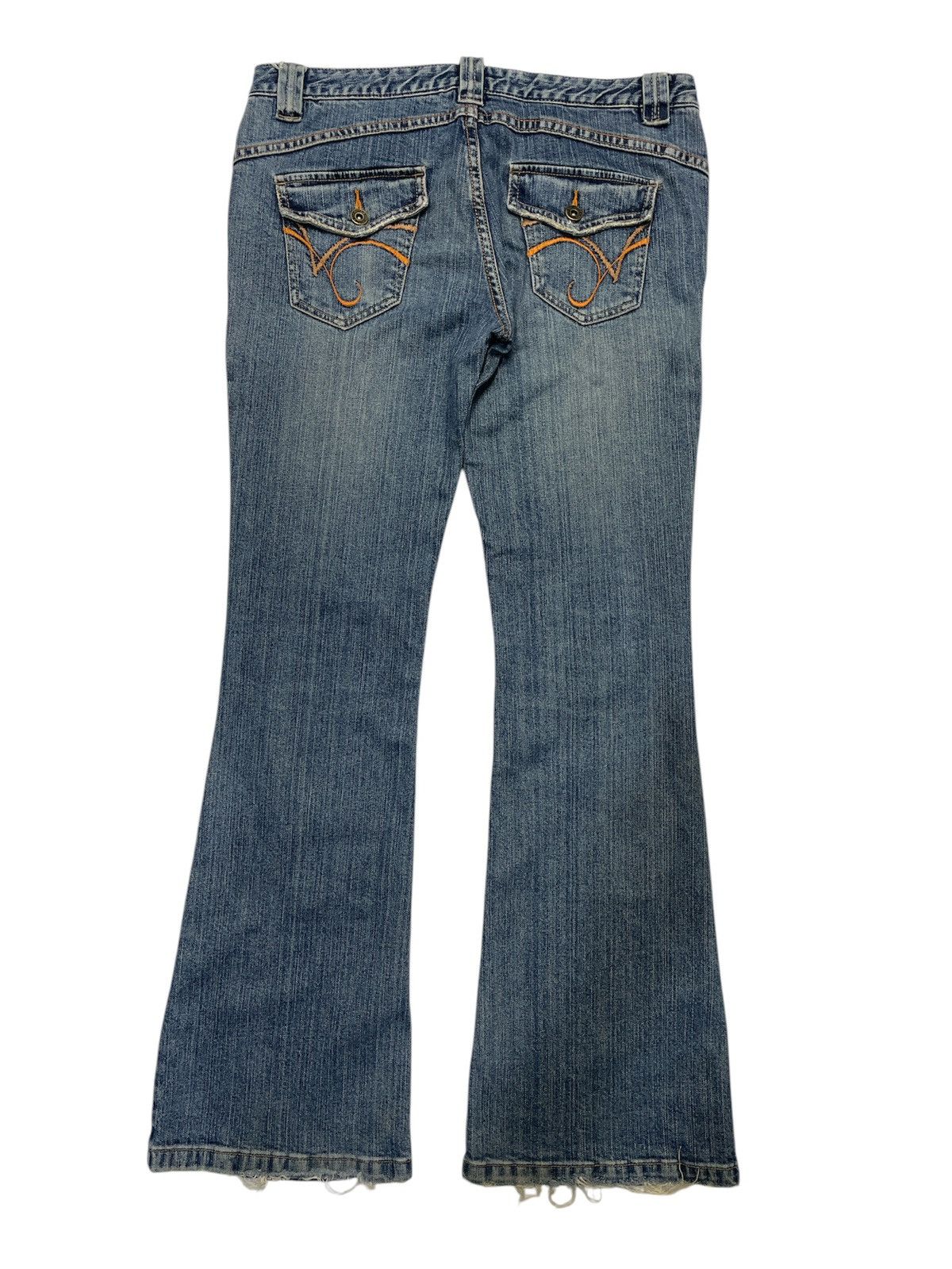Hysteric Glamour Japanese Brand Flare Jeans Size US 33 - 2 Thumbnail