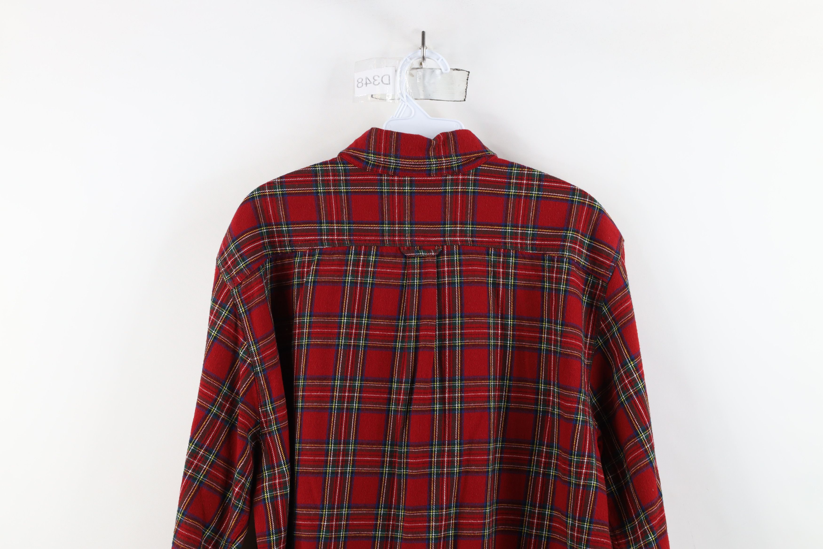 Eddie Bauer × Vintage Vintage Eddie Bauer Flannel Collared Button Down Shirt Plaid Size US L / EU 52-54 / 3 - 10 Thumbnail