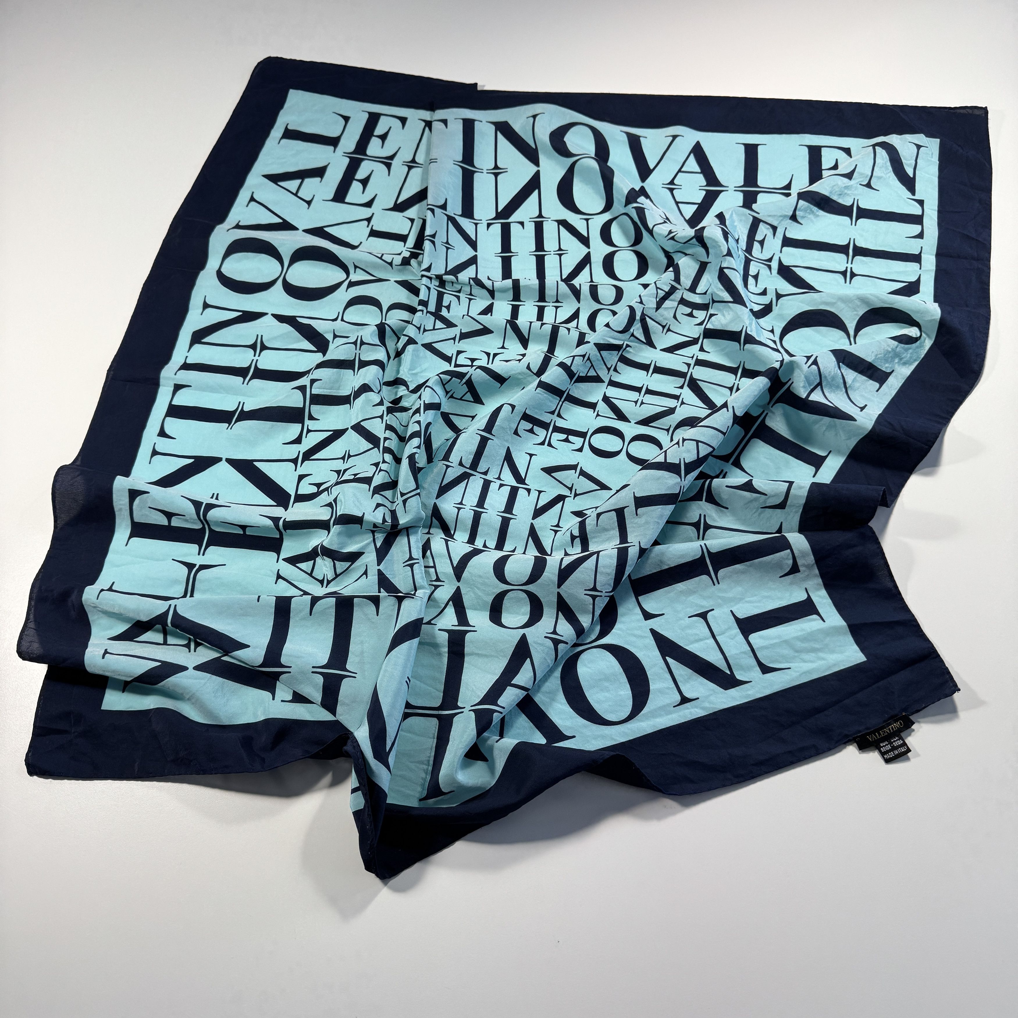 Valentino Valentino Silk Scarf Size ONE SIZE - 2 Thumbnail