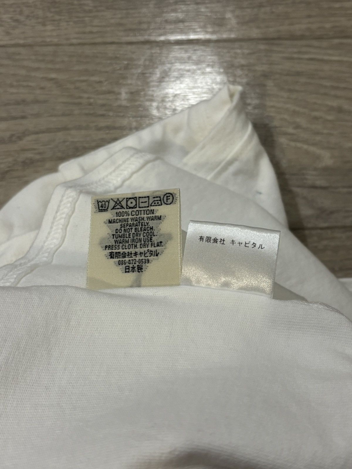 Kapital Kapital Tenjiku Cropped Tee Peckish Little Bear T-Shirt Size S / US 4 / IT 40 - 6 Thumbnail