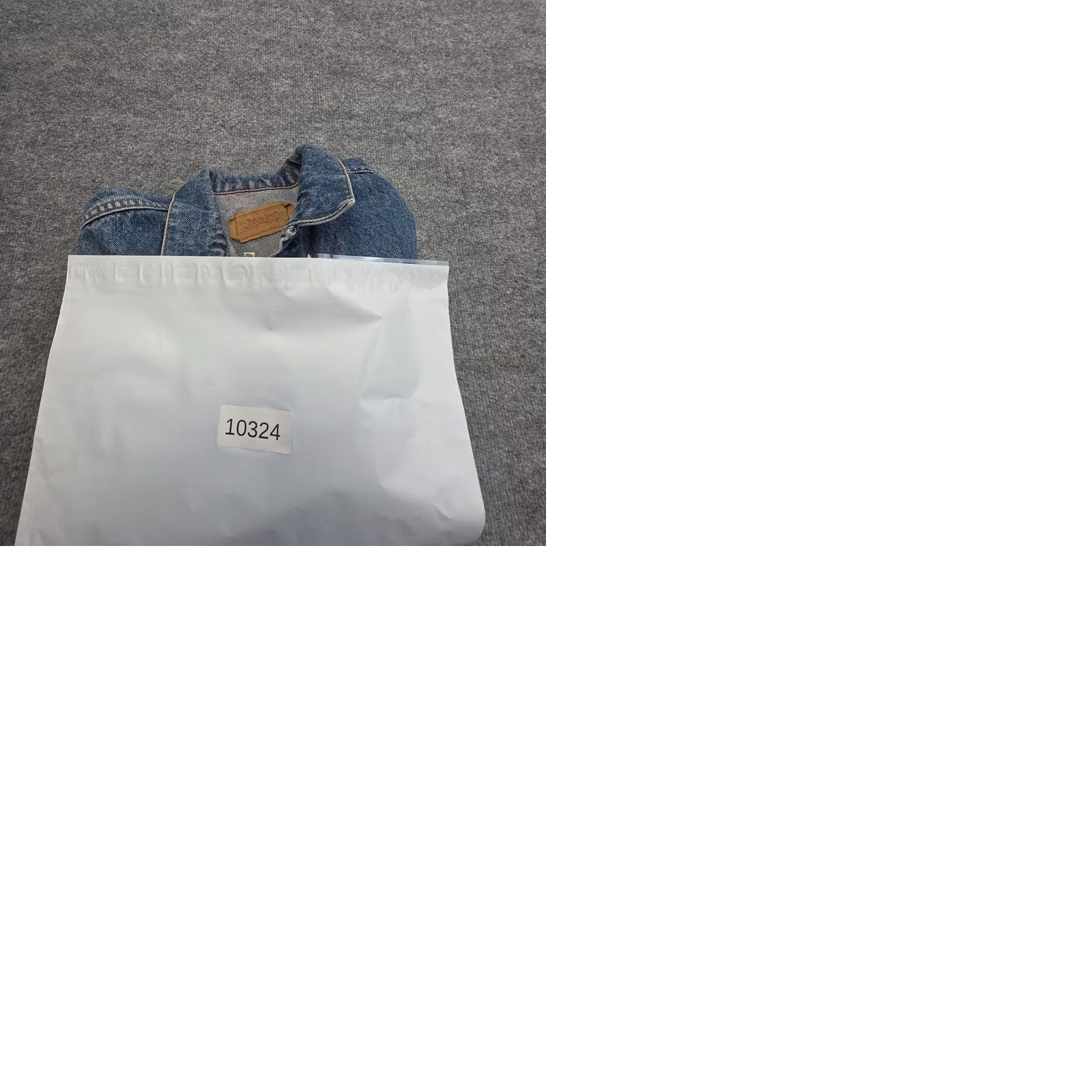 Levi's VINTAGE Levi's Jacket Women's XL Blue Denim Jean 57508 USA Stained Size 40" / US 18 - 10 Thumbnail