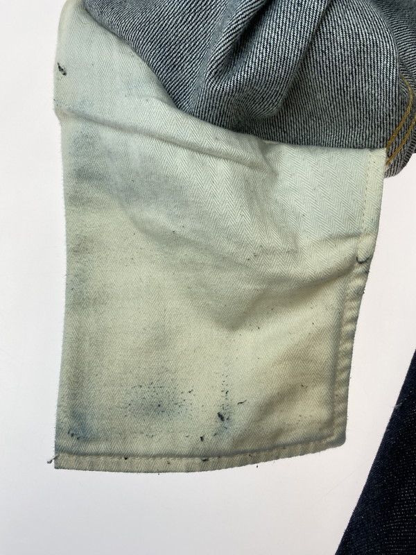 Junya Watanabe Denim Back Pocket Design Pants Indigo Size US 35 - 12 Thumbnail