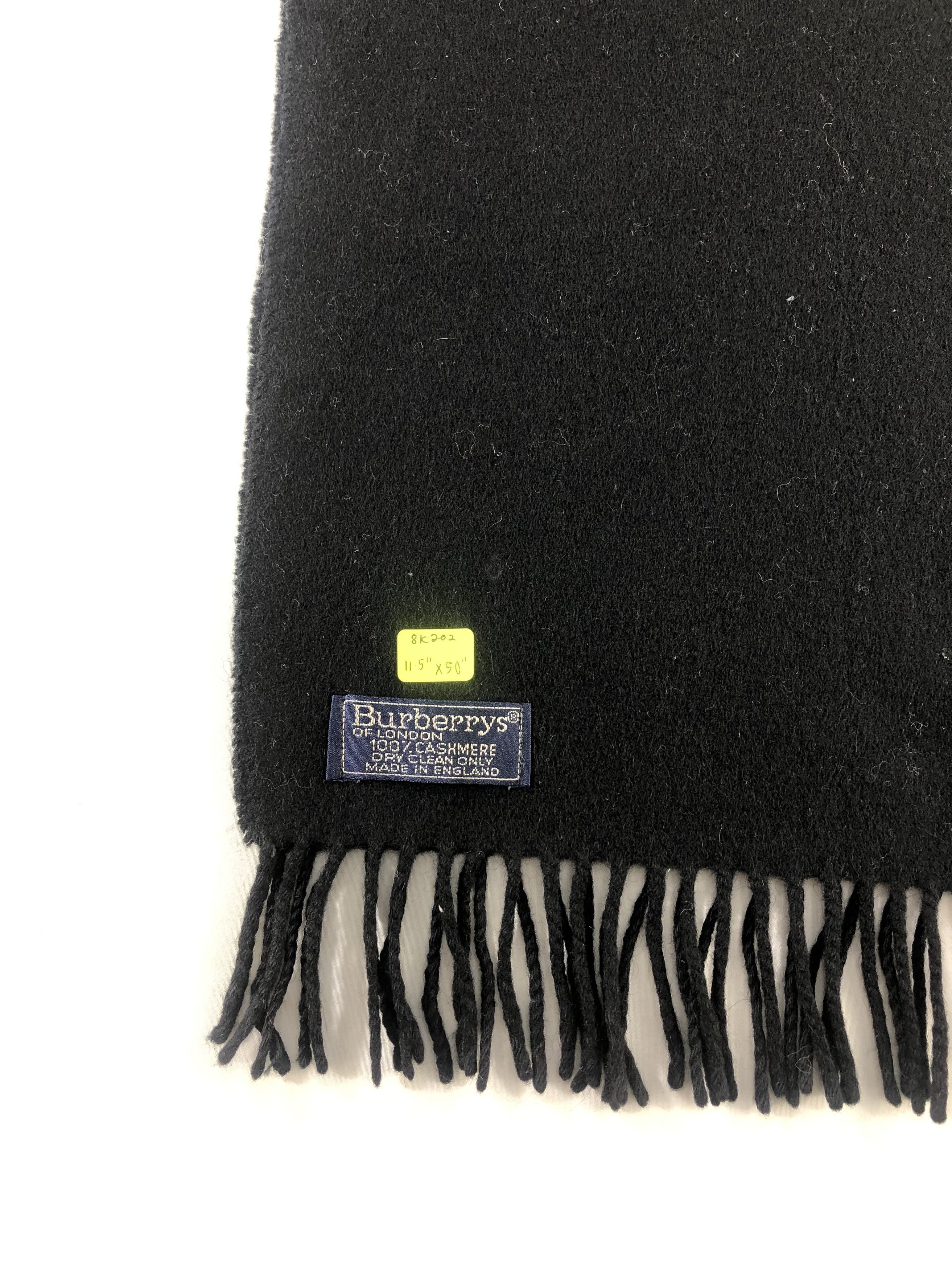 Burberry Burberry Cashmere Scarf / Muffler / Neckwear Size ONE SIZE - 4 Thumbnail
