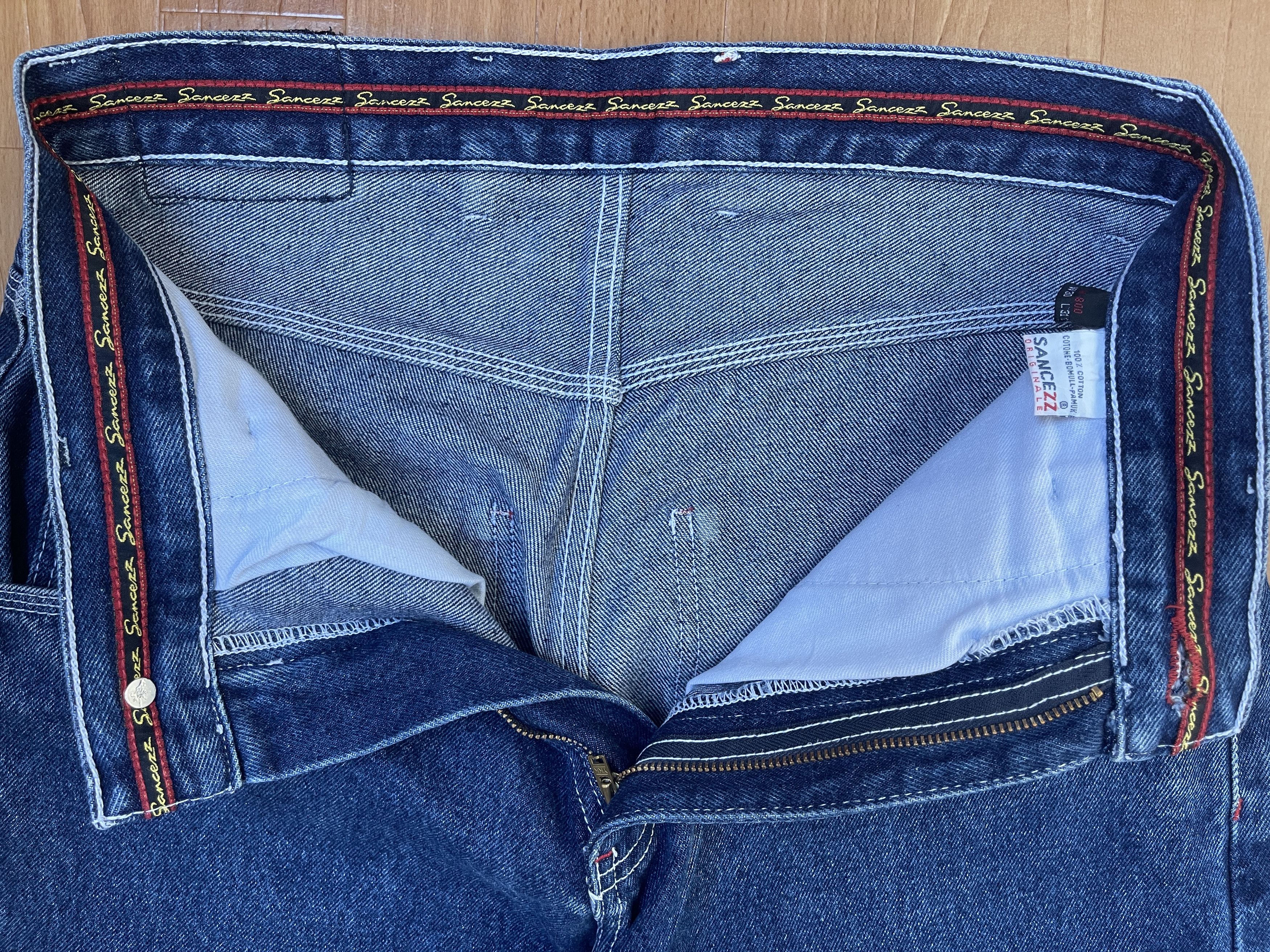 Other Sancezz jeans, vintage baggy jeans 90s hip hop skater Y2K 30 Size US 30 / EU 46 - 9 Thumbnail