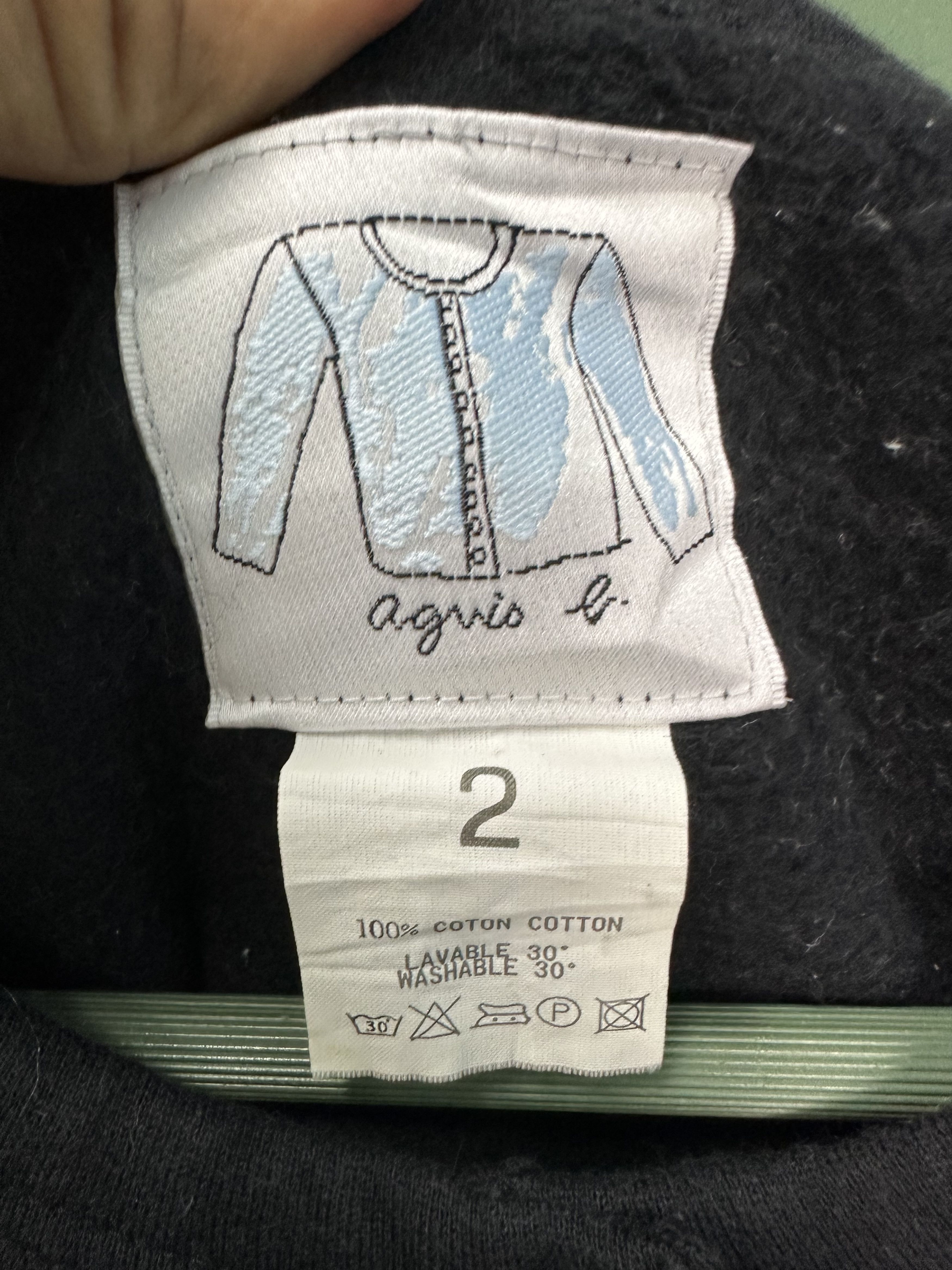 agnes b. Vintage Agnes B Snap Button Jacket Z472 Size XXS / US 00 / IT 34 - 8 Thumbnail