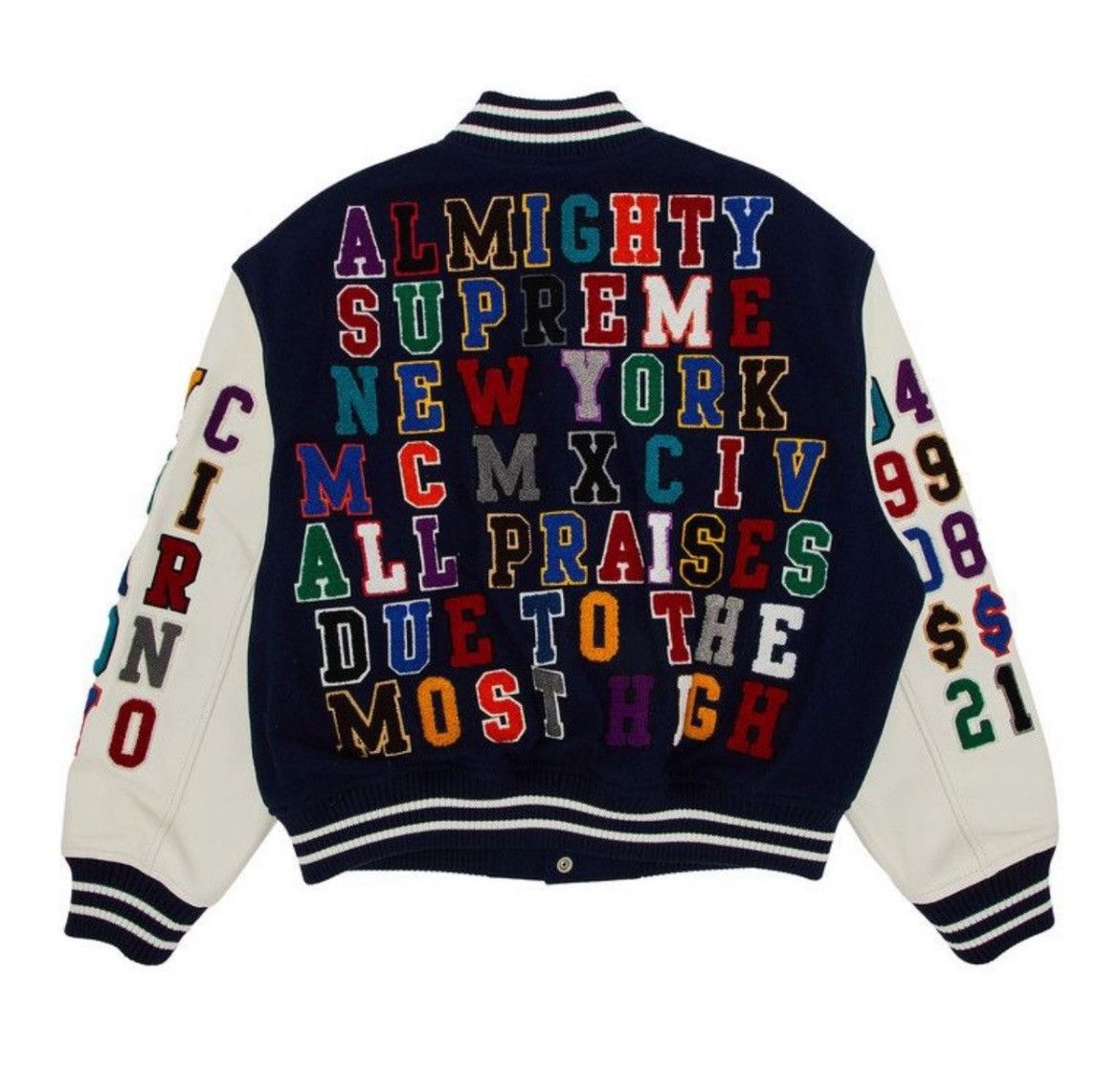 Supreme Praises Varsity Jacket 