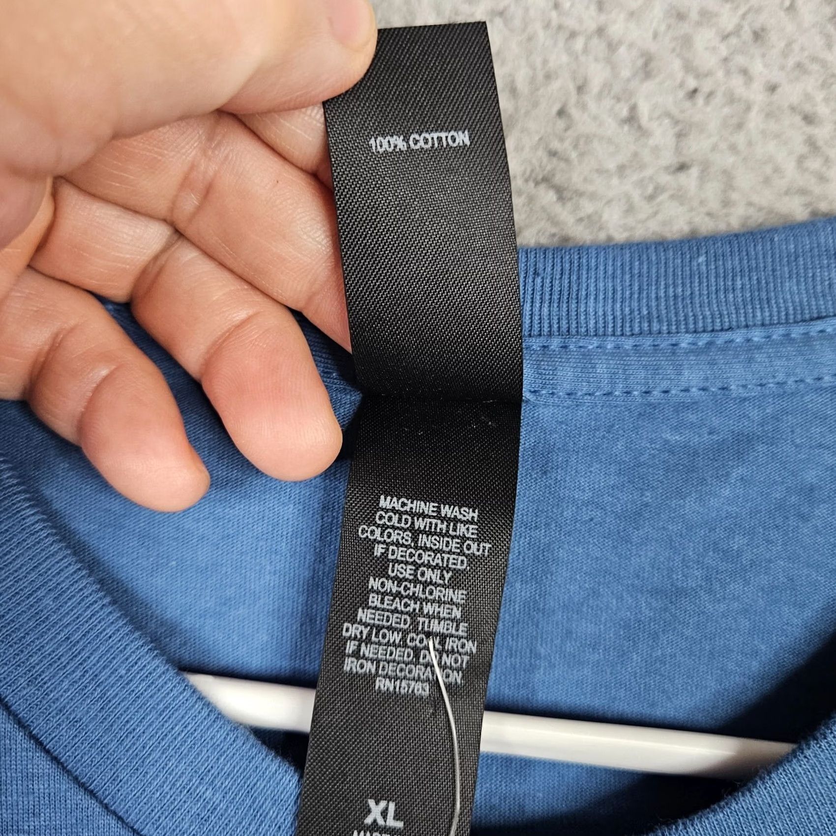 Denime Crater Lake Denim Blue Tee XS? Size 40" / US 18 - 5 Thumbnail