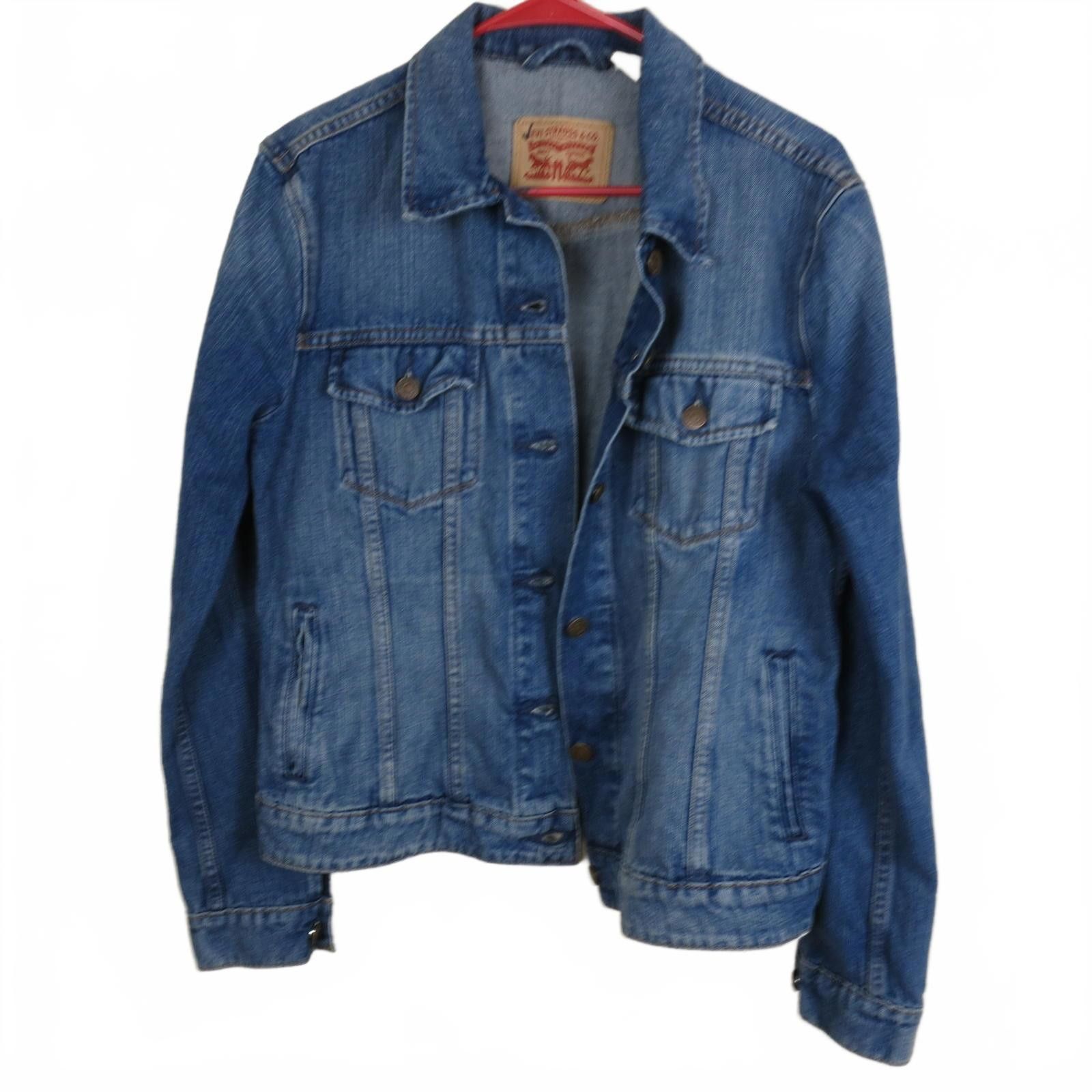 Other Levi’s Trucker Jean Jacket Womens Large Size L / US 10 / IT 46 - 1 Thumbnail