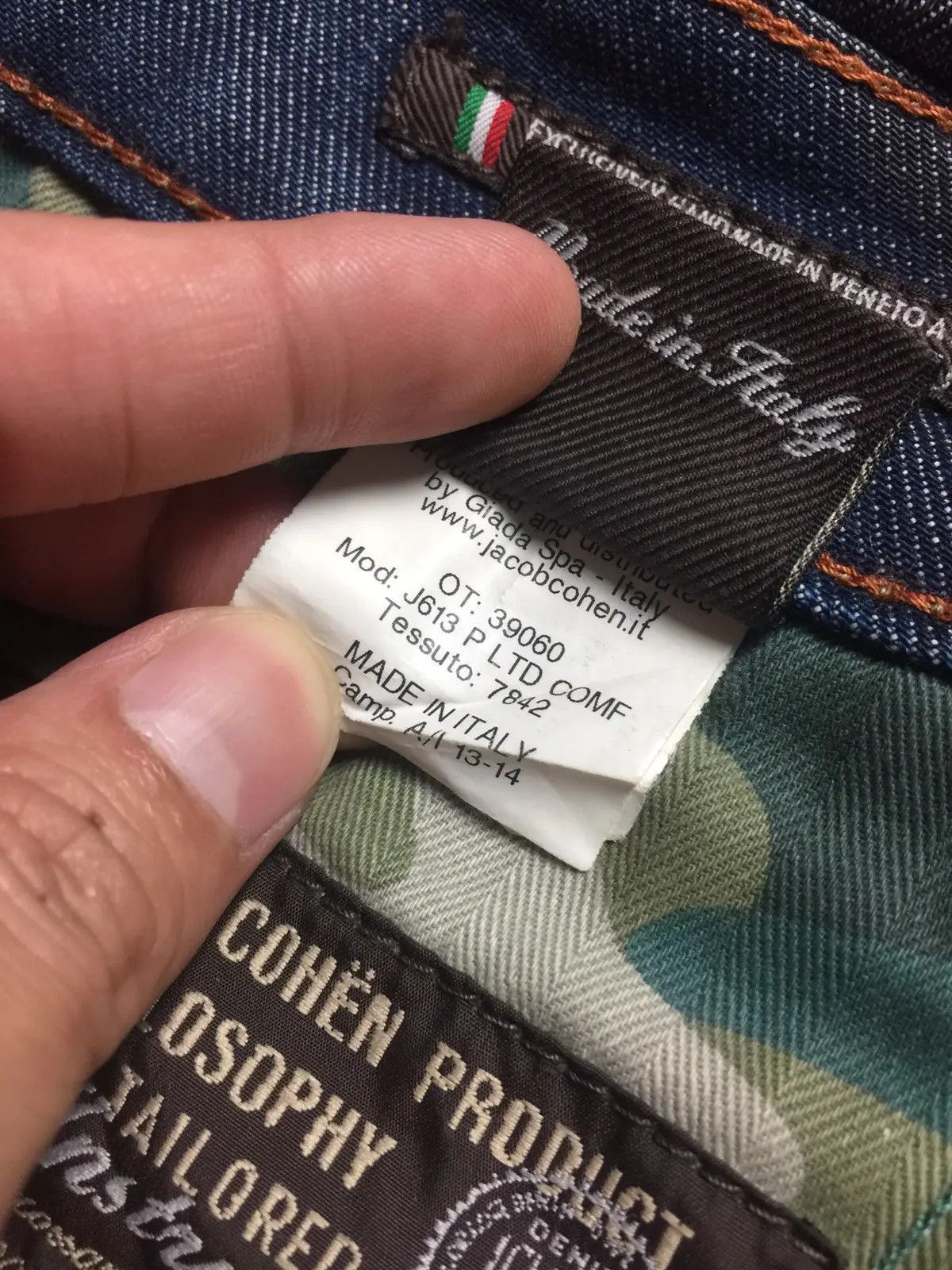 Jacob Cohen 🔥LIMITED EDITION 011 of 024 Jacob cohen j613 selvedge jeans Size US 35 - 6 Thumbnail