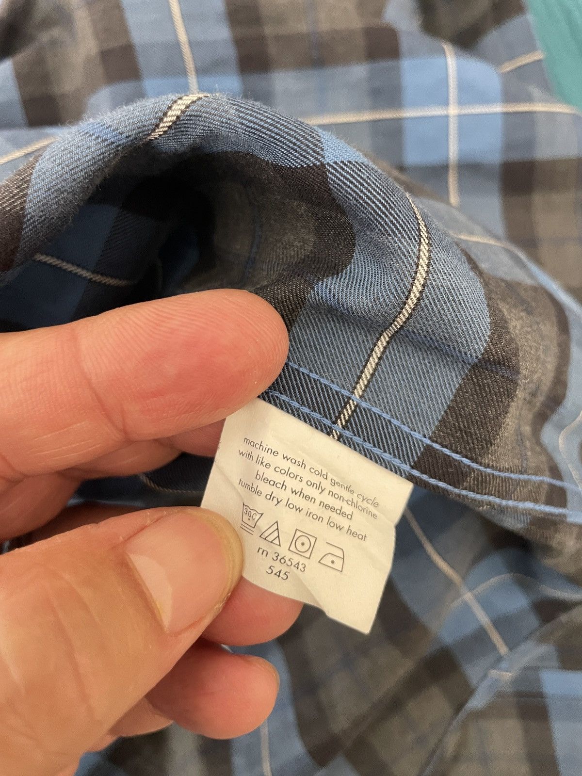 Todd Snyder Plaid Cotton Dress Shirt 16 32/33 Size US M / EU 48-50 / 2 - 9 Thumbnail