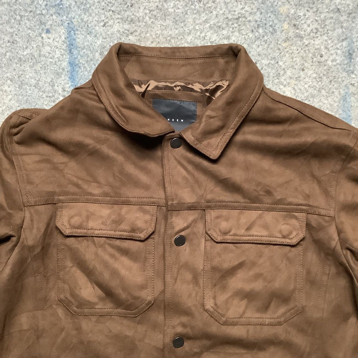 ANDEW × Japanese Brand × Le Grande Bleu (L.G.B.) Andew Casual Jacket Snap Button Size US L / EU 52-54 / 3 - 2 Thumbnail