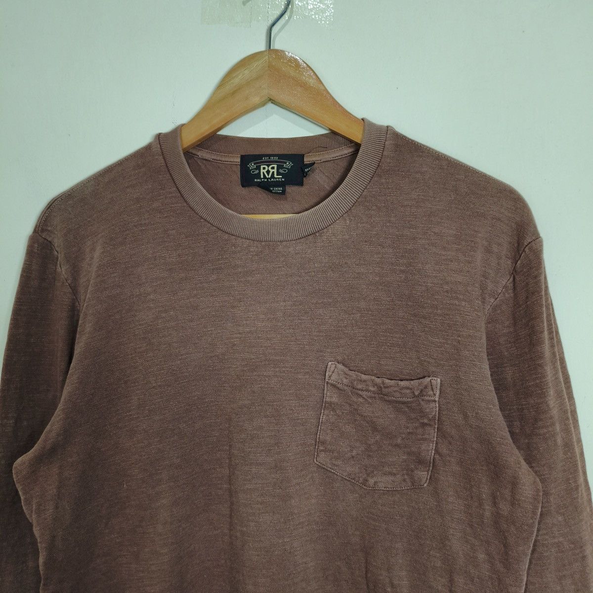 Ralph Lauren Ralph Lauren Longsleeve Plain T-shirt Size US M / EU 48-50 / 2 - 2 Thumbnail