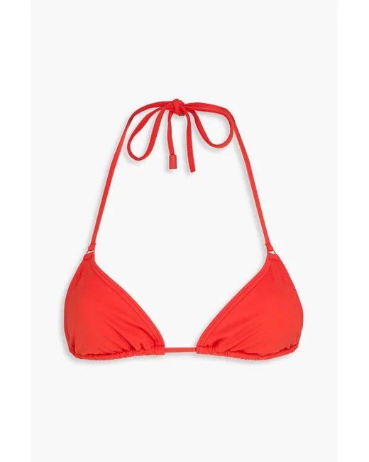 Zimmermann oc11z0725 Size: 4 / Triangle Bikini Top in Red Size ONE SIZE - 5 Thumbnail