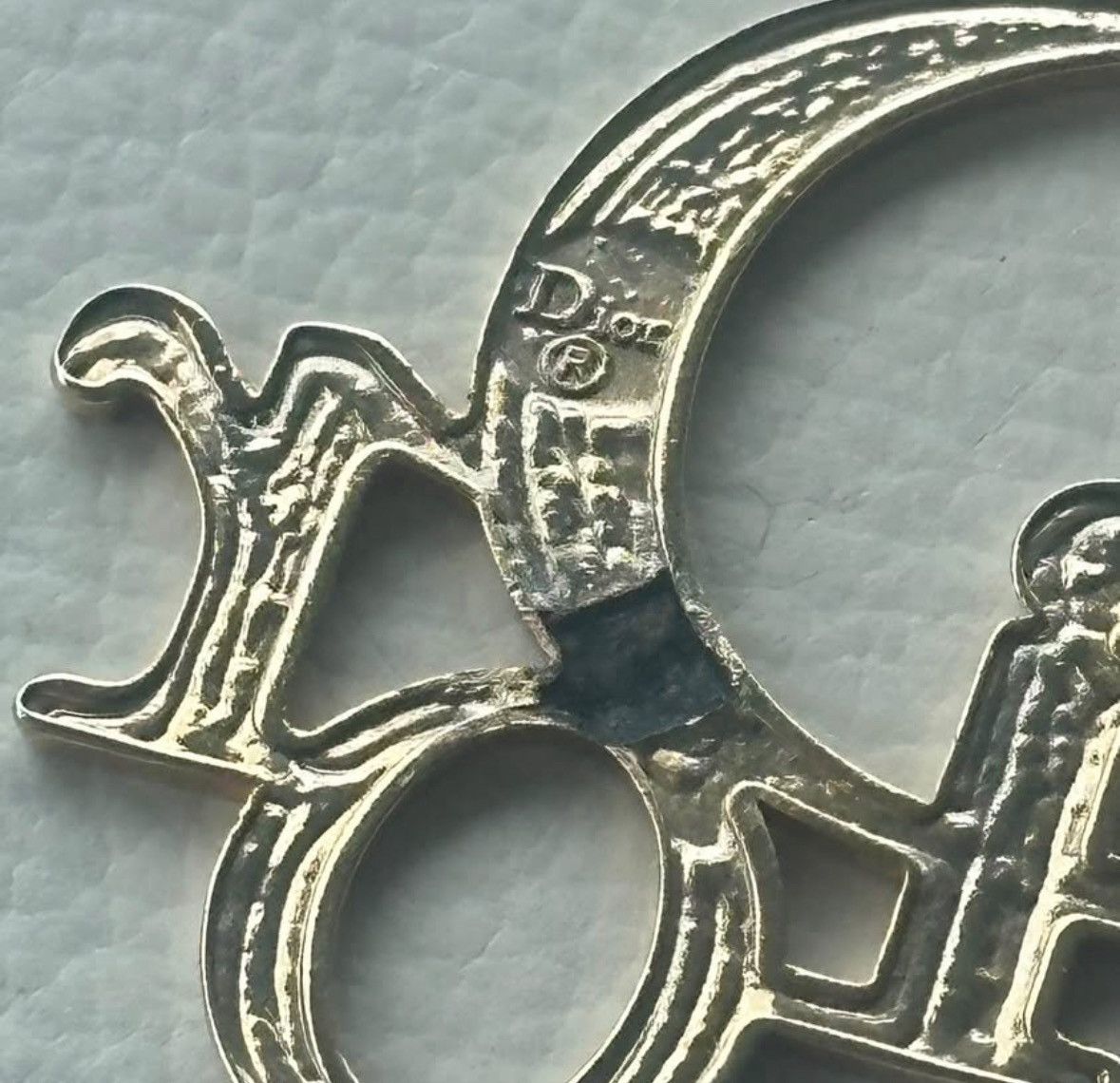 Dior Gold Dior Hook Pin Size ONE SIZE - 3 Thumbnail