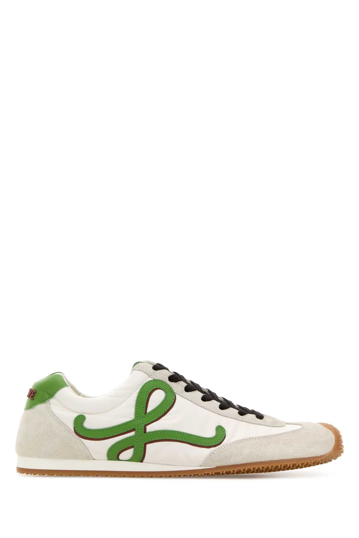 Loewe Multicolor Canvas And Suede Ballet Runner 2.0 Sneakers Size US 11 / EU 44 - 1 Thumbnail